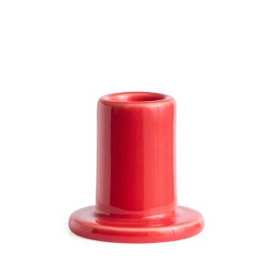 HAY Tube Candle Holder - Red