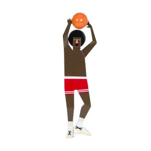 Nina Chanel Abney Bravo Toy Figurine