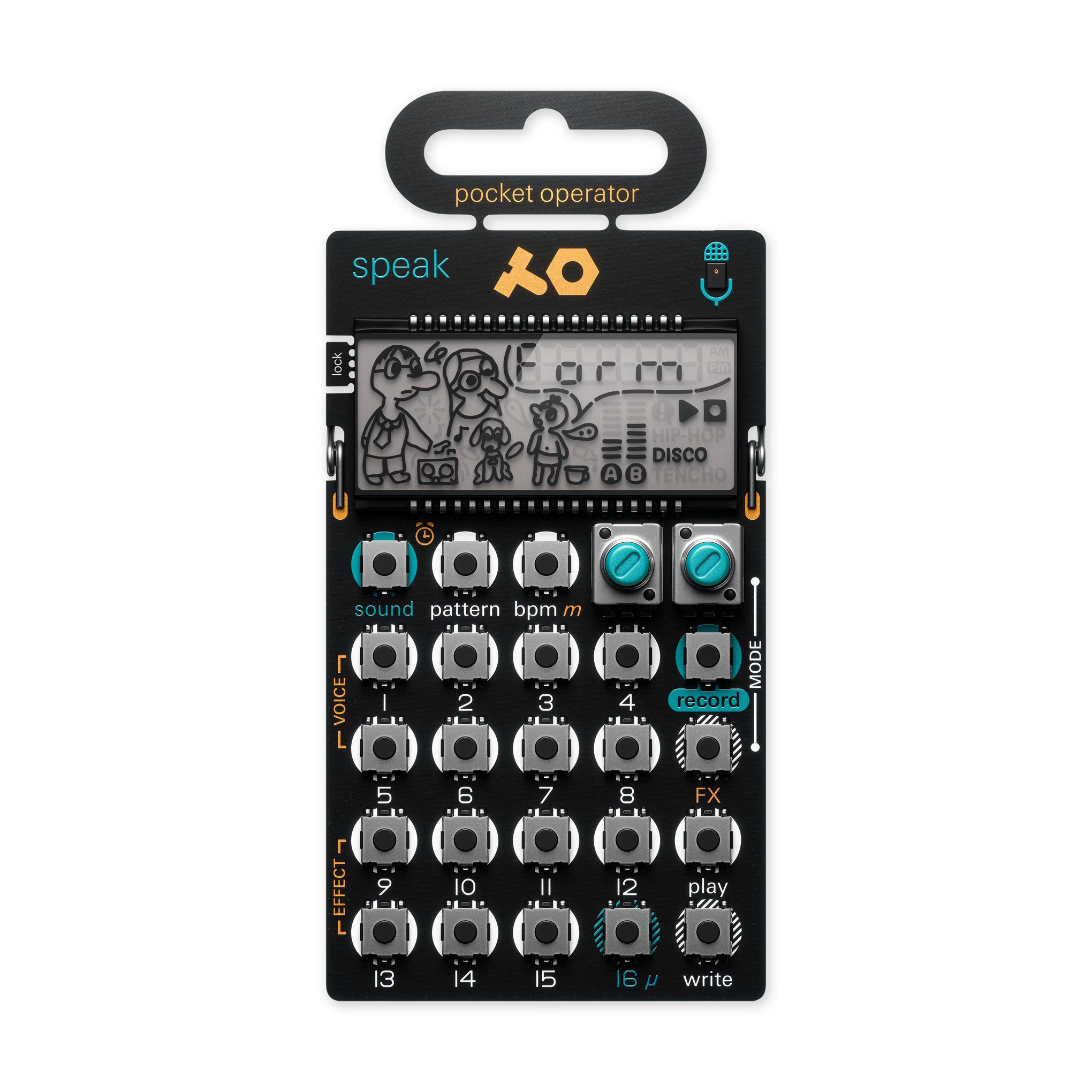 Teenage Engineering Pocket Operator Synthesizer - PO-35 Speak