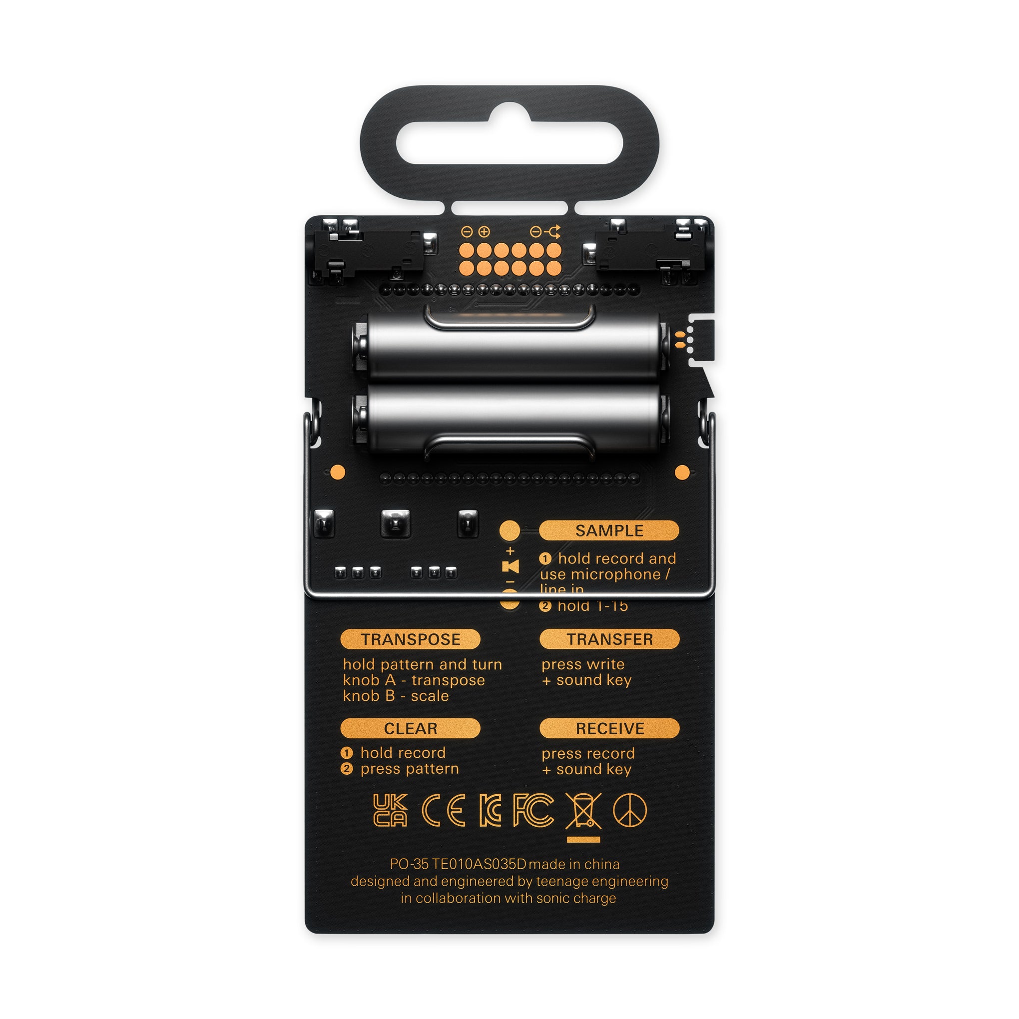 Teenage Engineering Pocket Operator Synthesizer - PO-35 Speak - Image 3