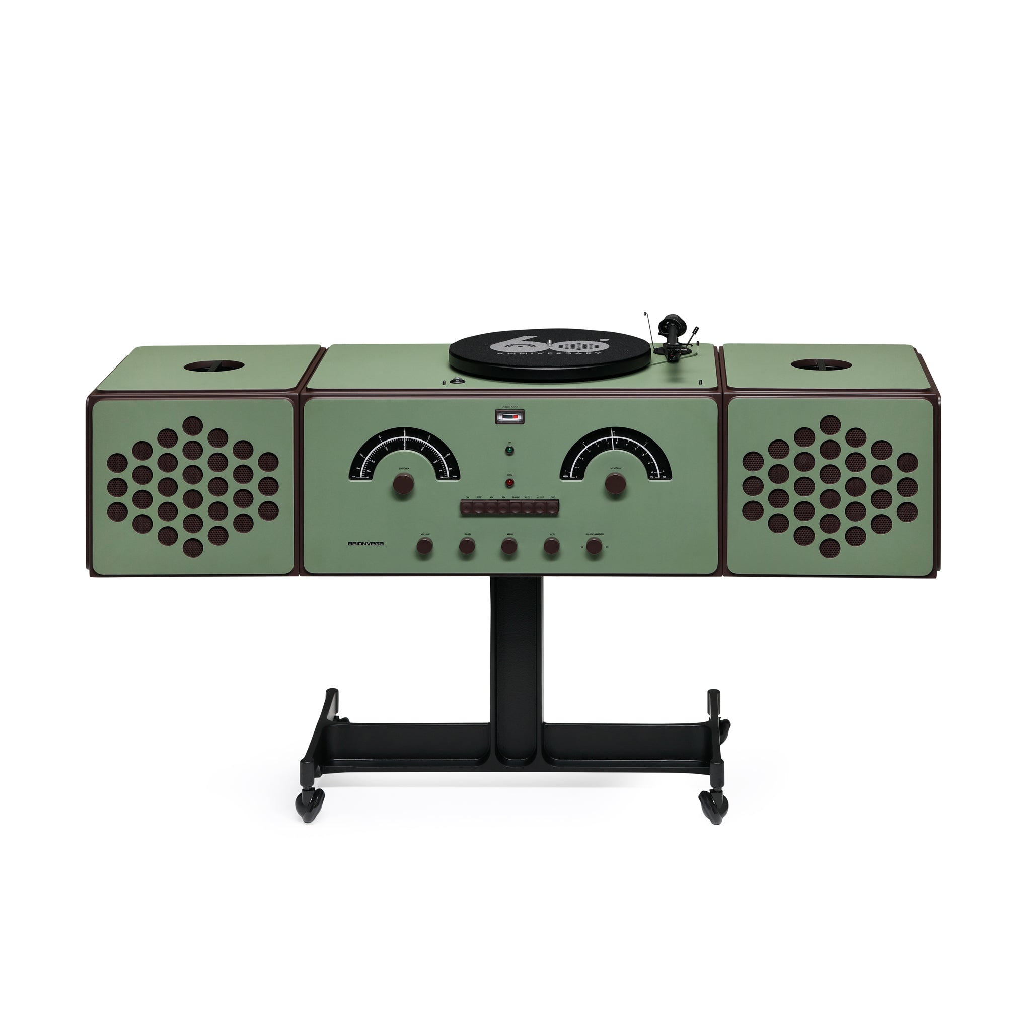 Brionvega Radiofonografo Radio and Turntable