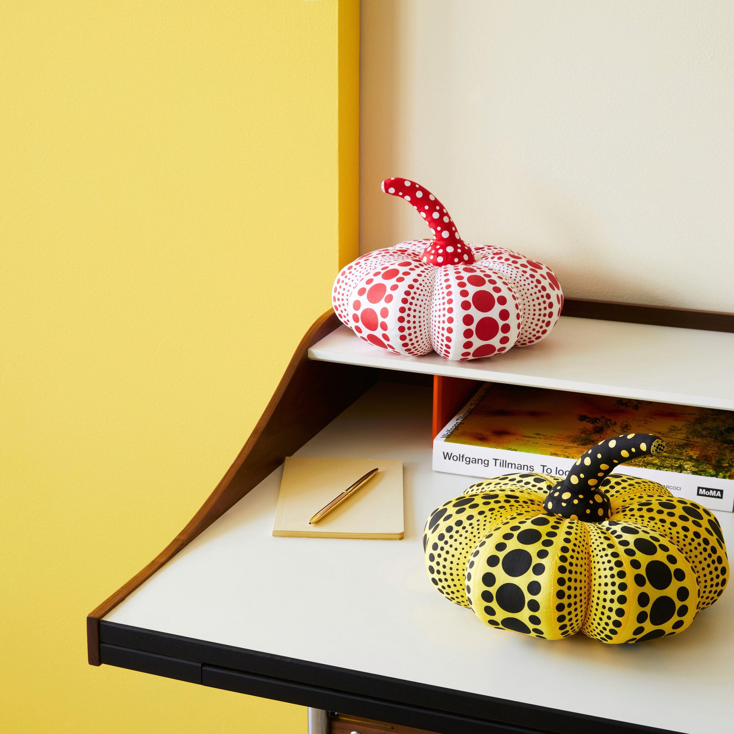 Yayoi Kusama Pumpkin Soft Sculpture - Red - Image 2