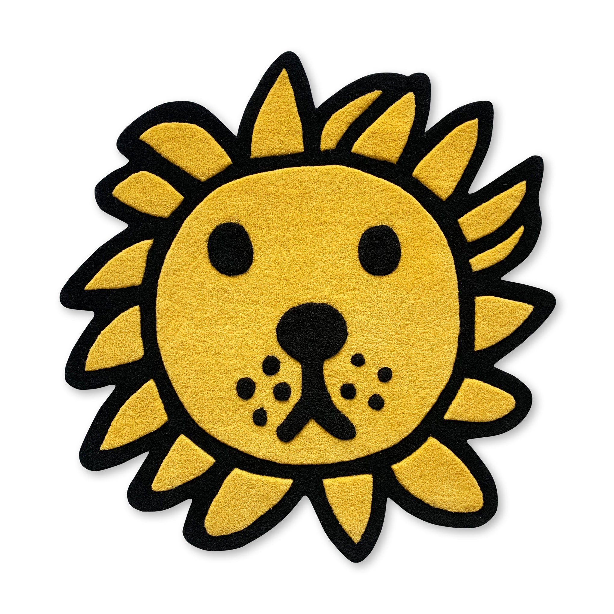 Miffy & Friends Wool Rug - Yellow