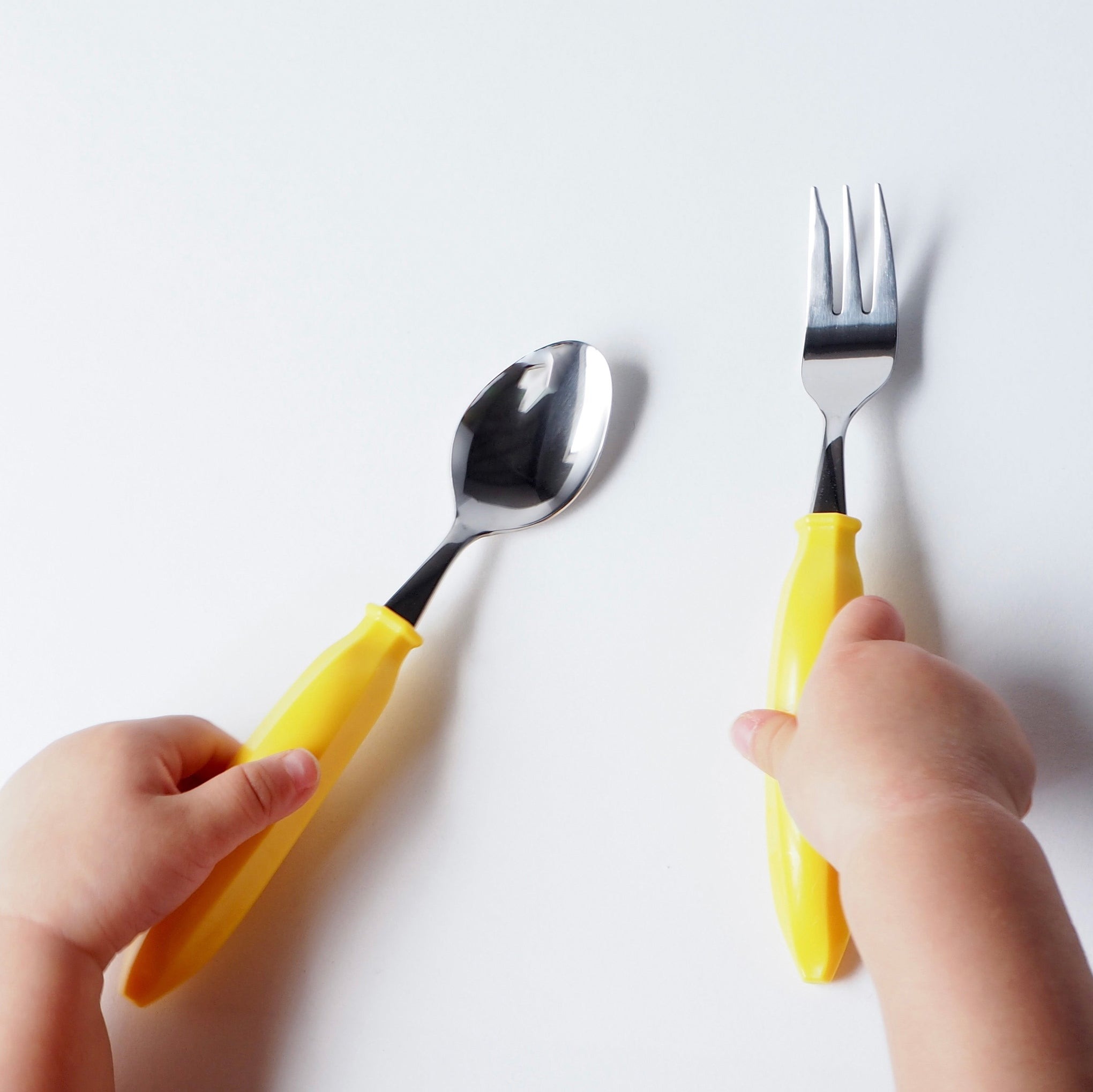 Banana Spoon & Fork Set for Kids - Set of 2 - Image 6