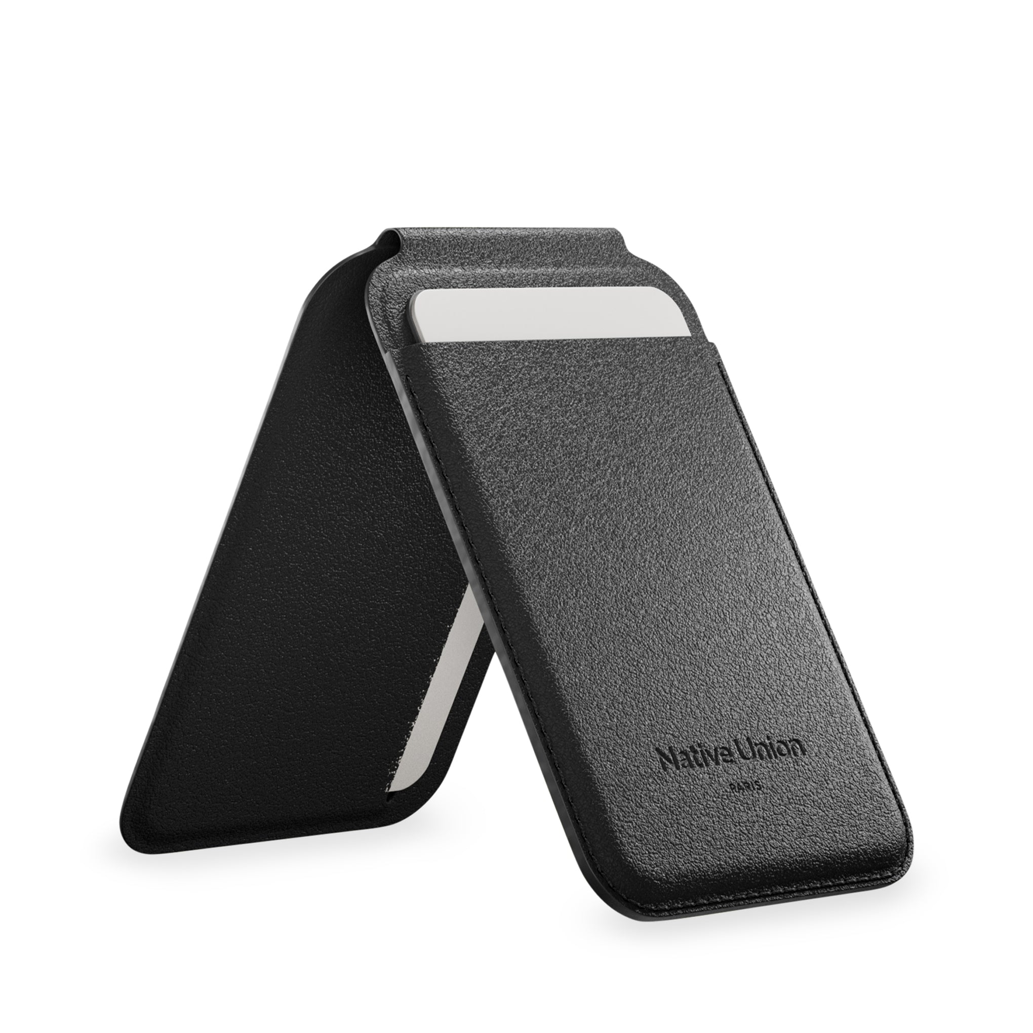 Native Union Magnetic Wallet Stand - Black