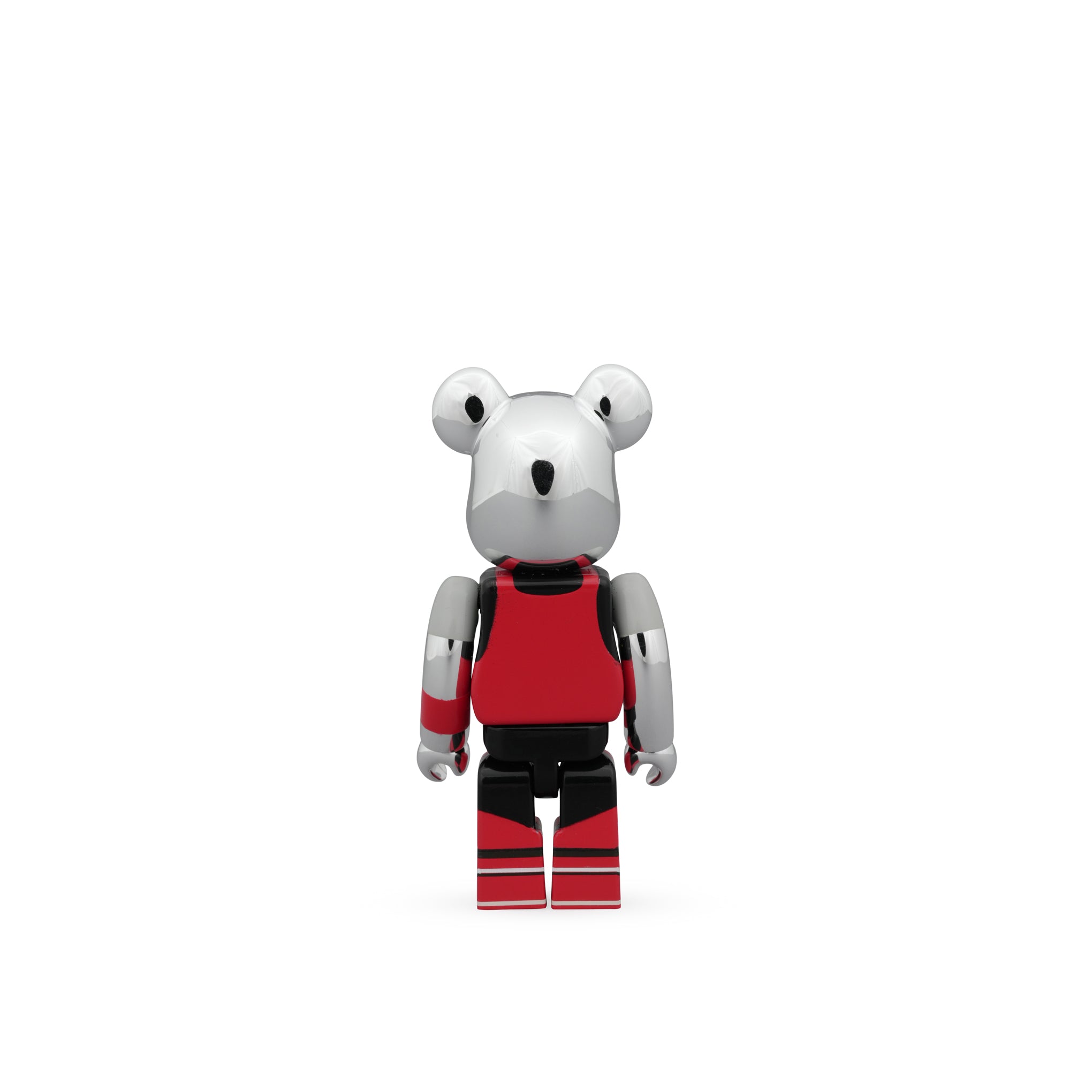 BE@RBRICK Michael Jordan 1985 Air Jordan Collectible Figure - Playground 1985 Silver - Image 7