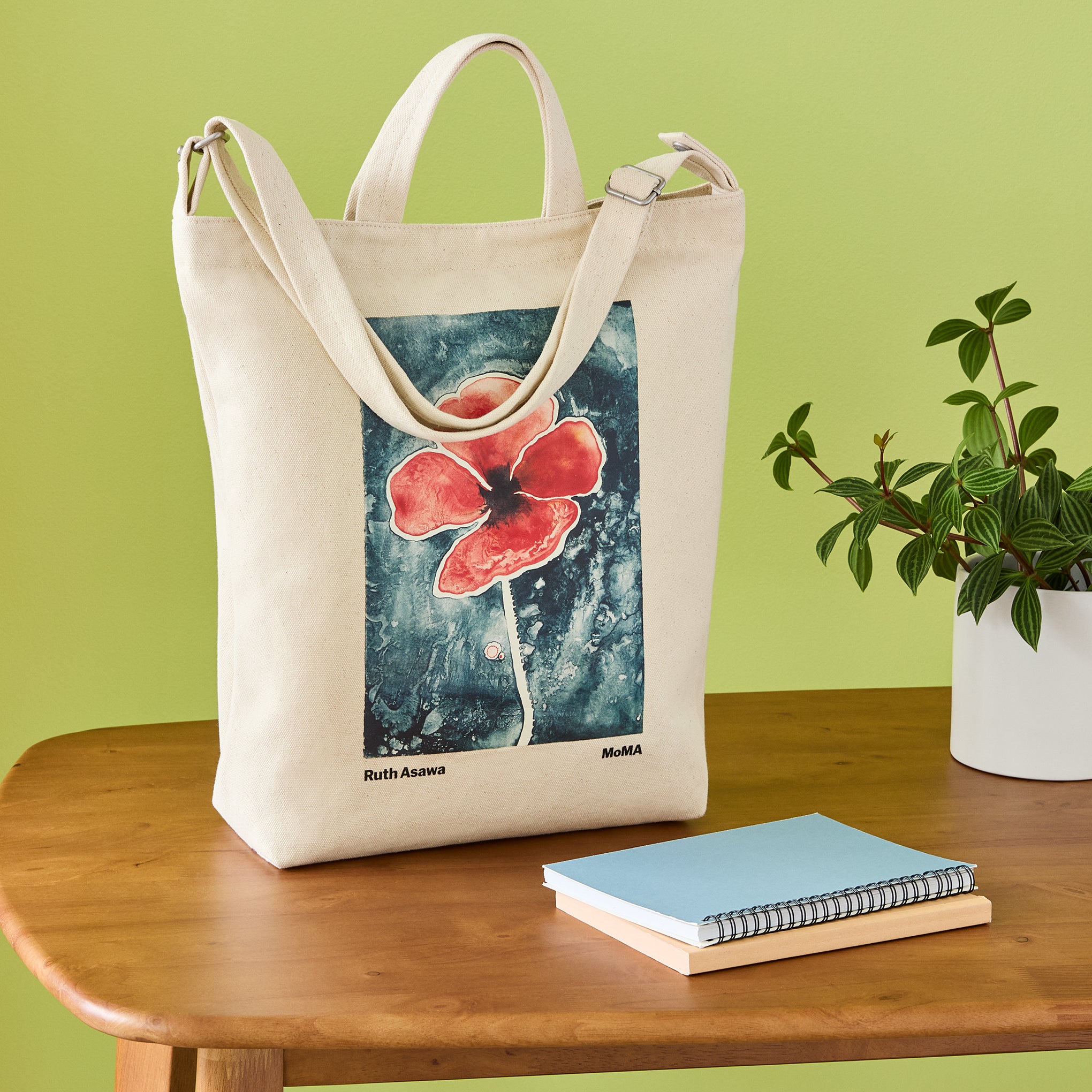 Ruth Asawa Baggu Recycled Cotton Duck Bag - Image 2