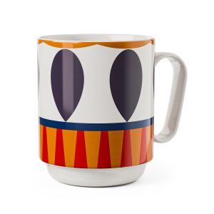 Lisa Larson Bone China Bird Mug - Yellow