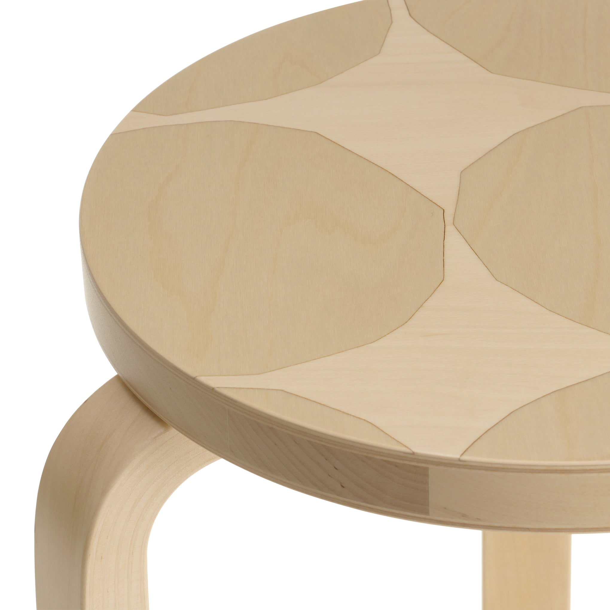 Artek Aalto Marimekko Stacking Stool 60 - Kivet - Image 3