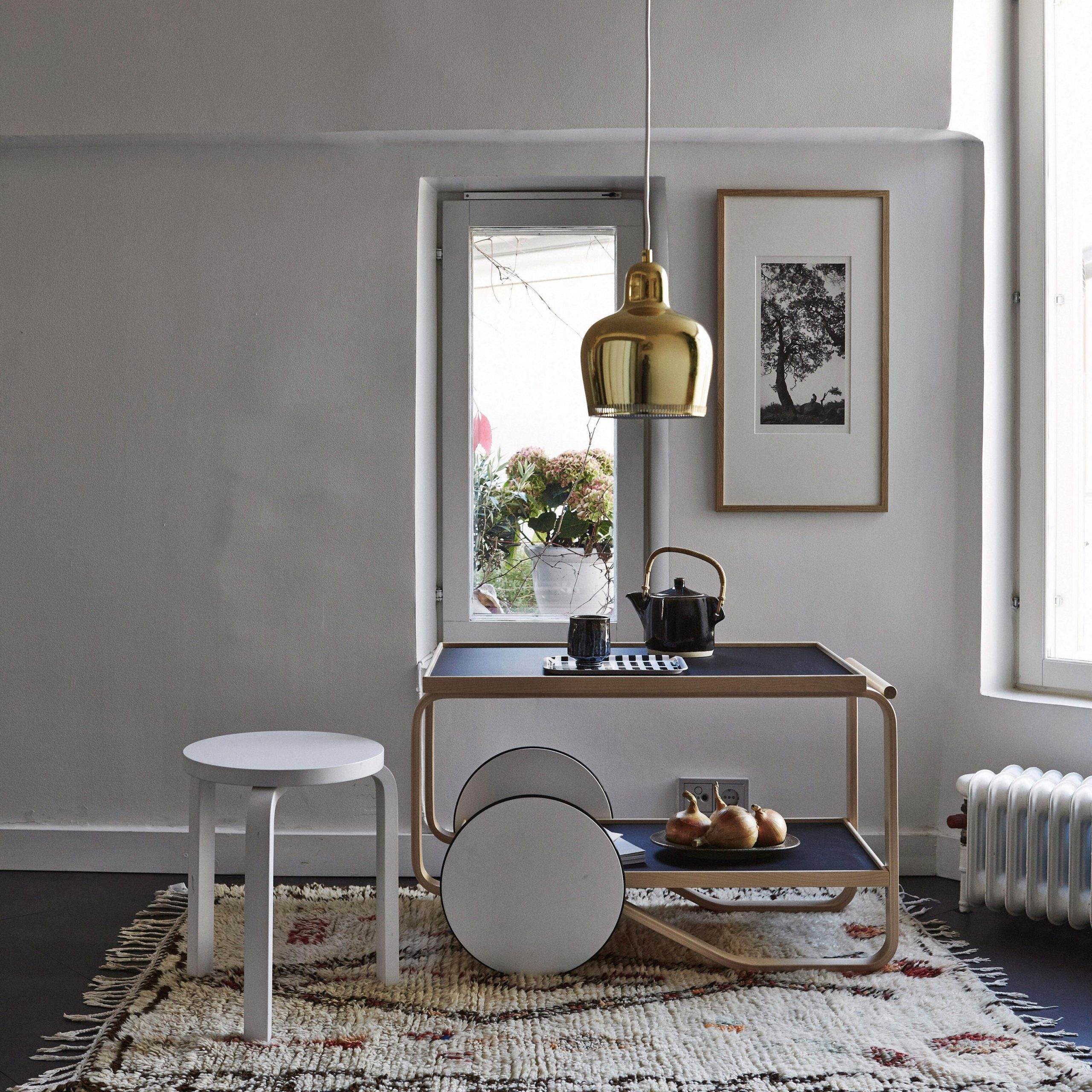 Artek Aalto Golden Bell A330S Pendant Light - Brass Savoy - Image 2