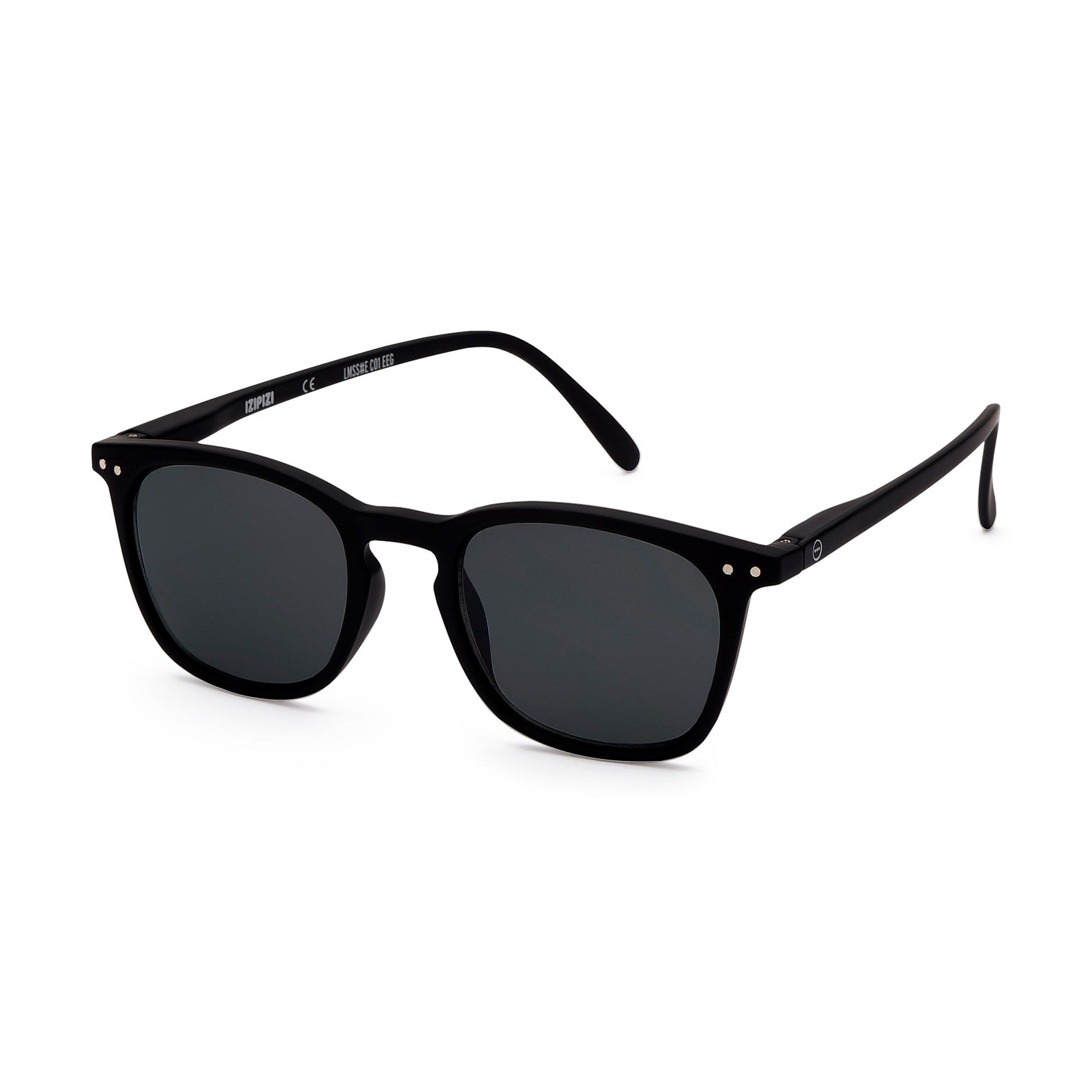 IZIPIZI Tapered Square Sunglasses #E - Black - Image 2