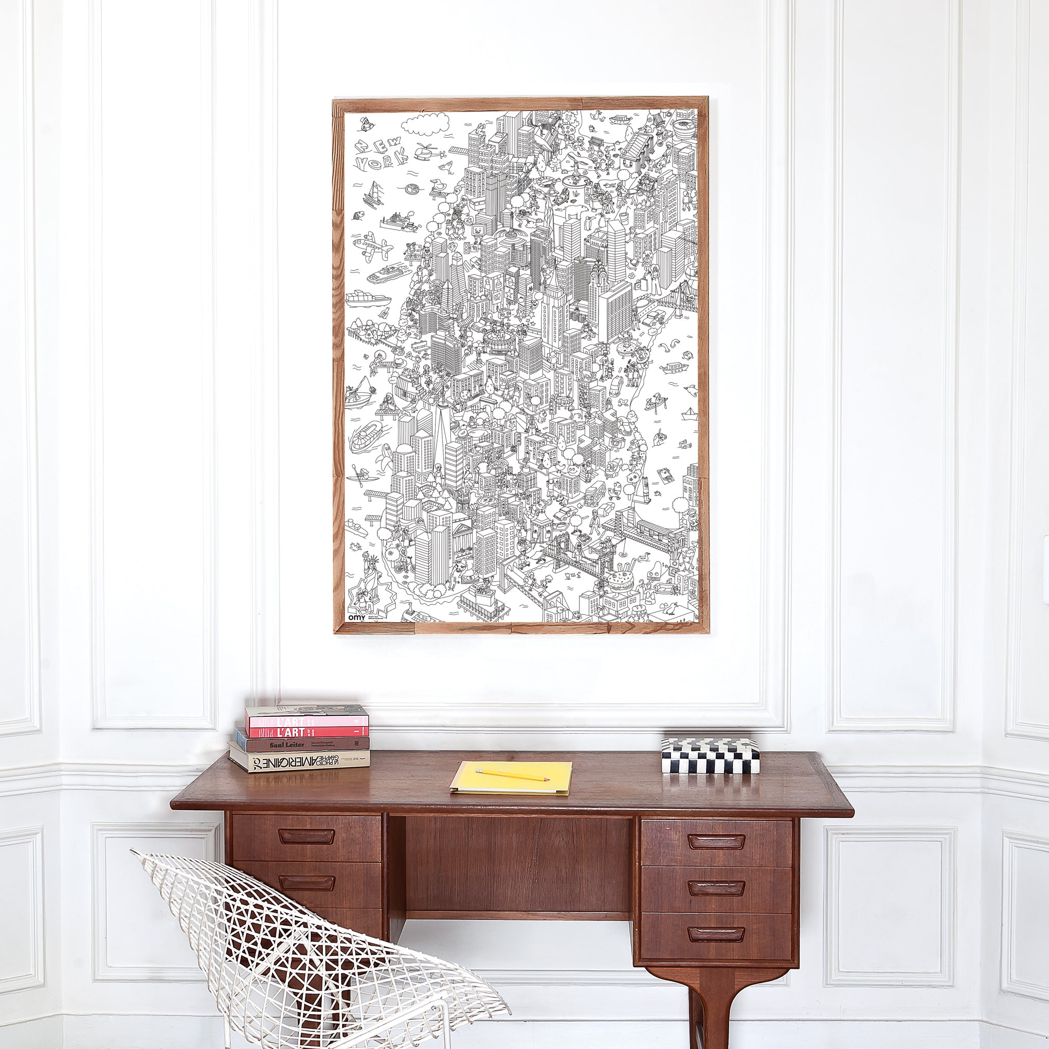 Giant Coloring Poster - NYC - Image 2
