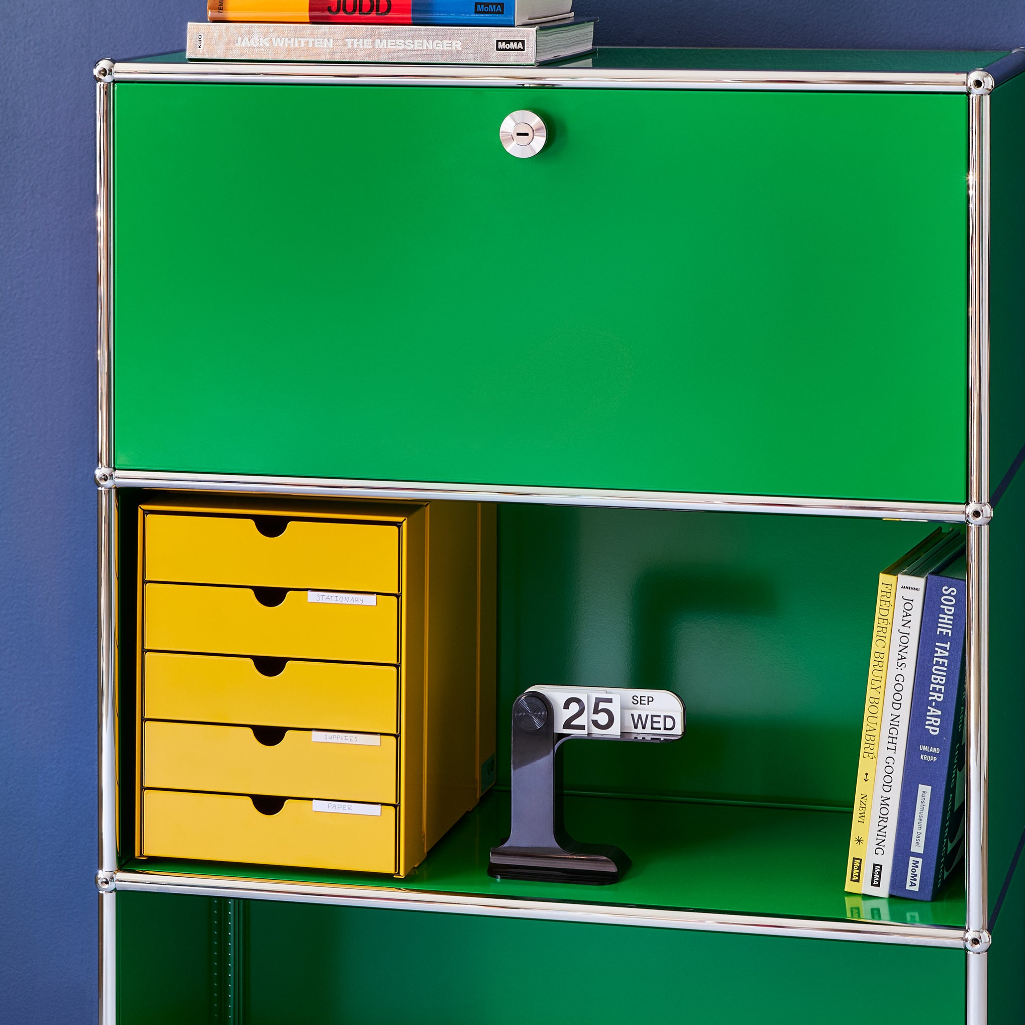 USM Haller 5-Drawer Set - Yellow - Image 7