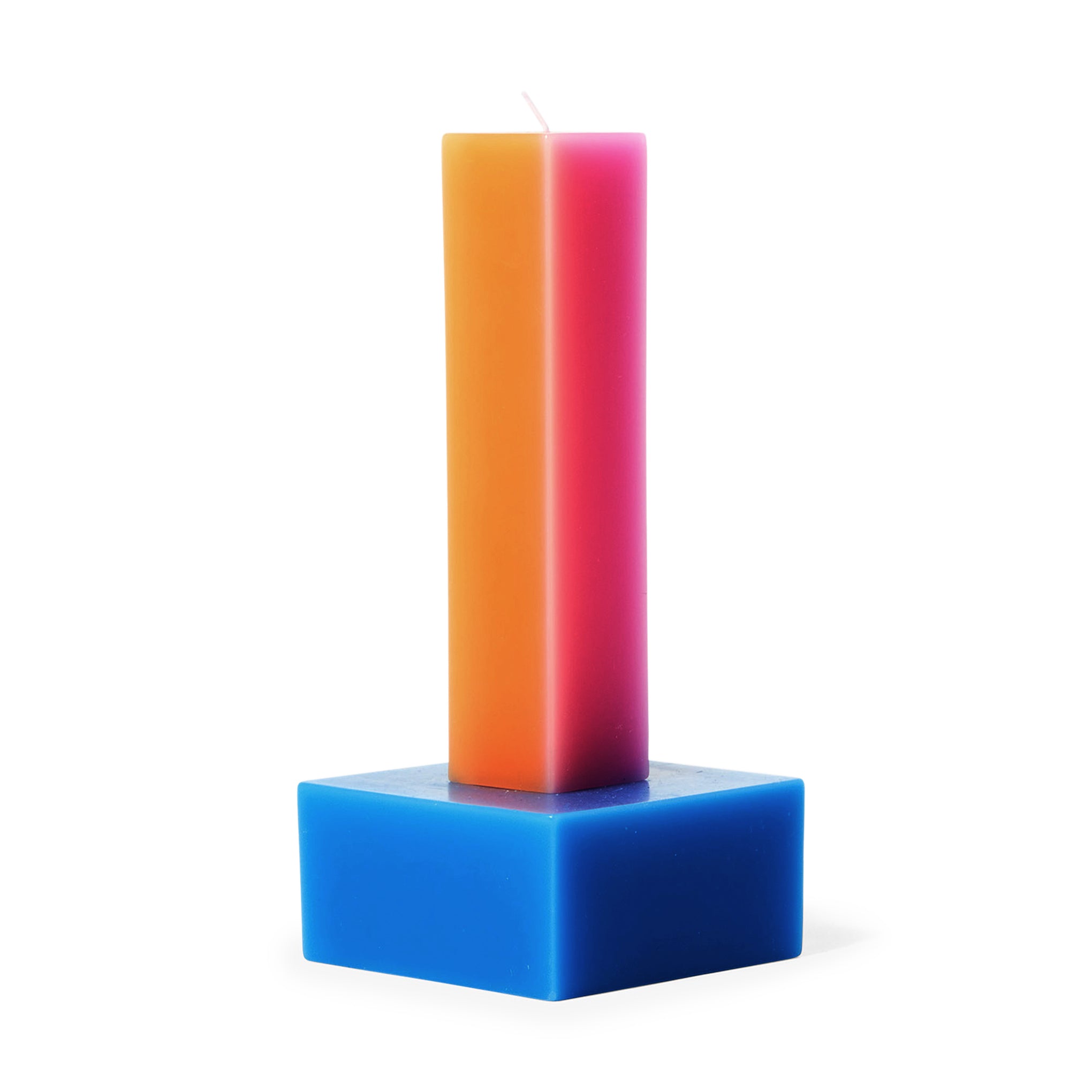 Yinka Ilori Happiness Candle - Orange/ Pink - Image 2