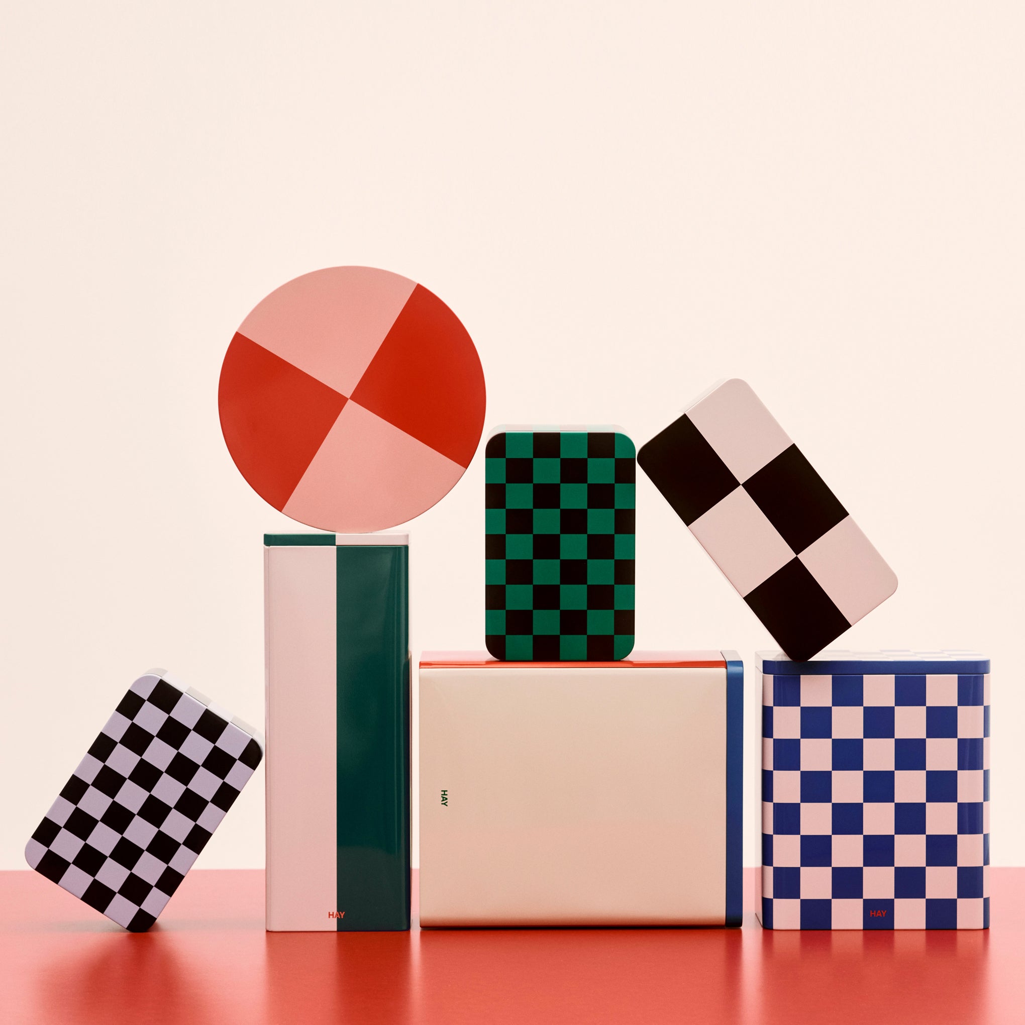 HAY Tin Container - Dark Blue/ Green - Image 7