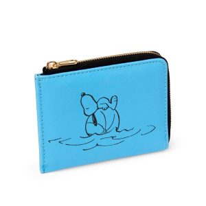 Snoopy Vegan Leather Coin Purse - Blue