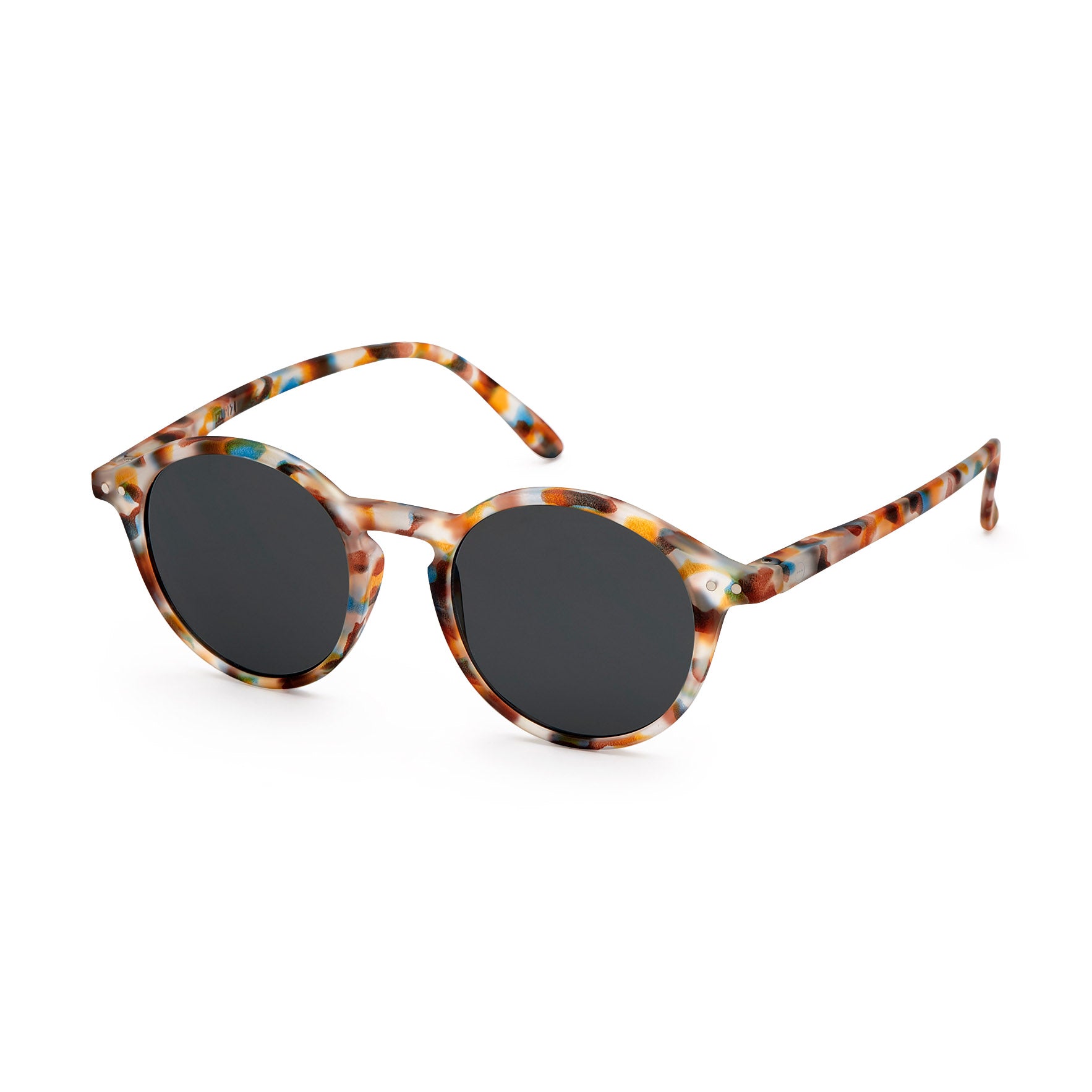 IZIPIZI Round Sunglasses #D - Blue Tortoise
