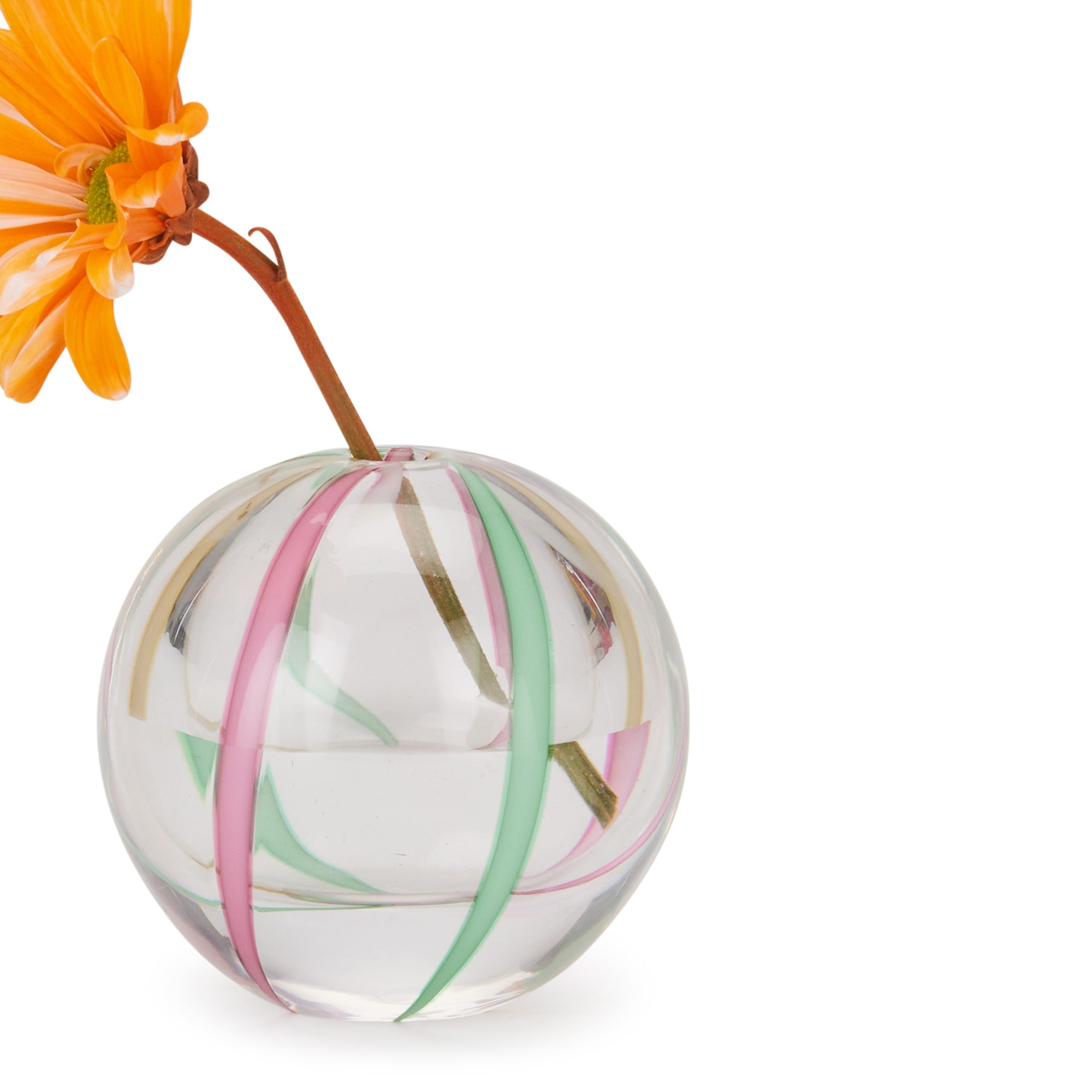 Hana Glass Bud Vase - Pink - Image 4