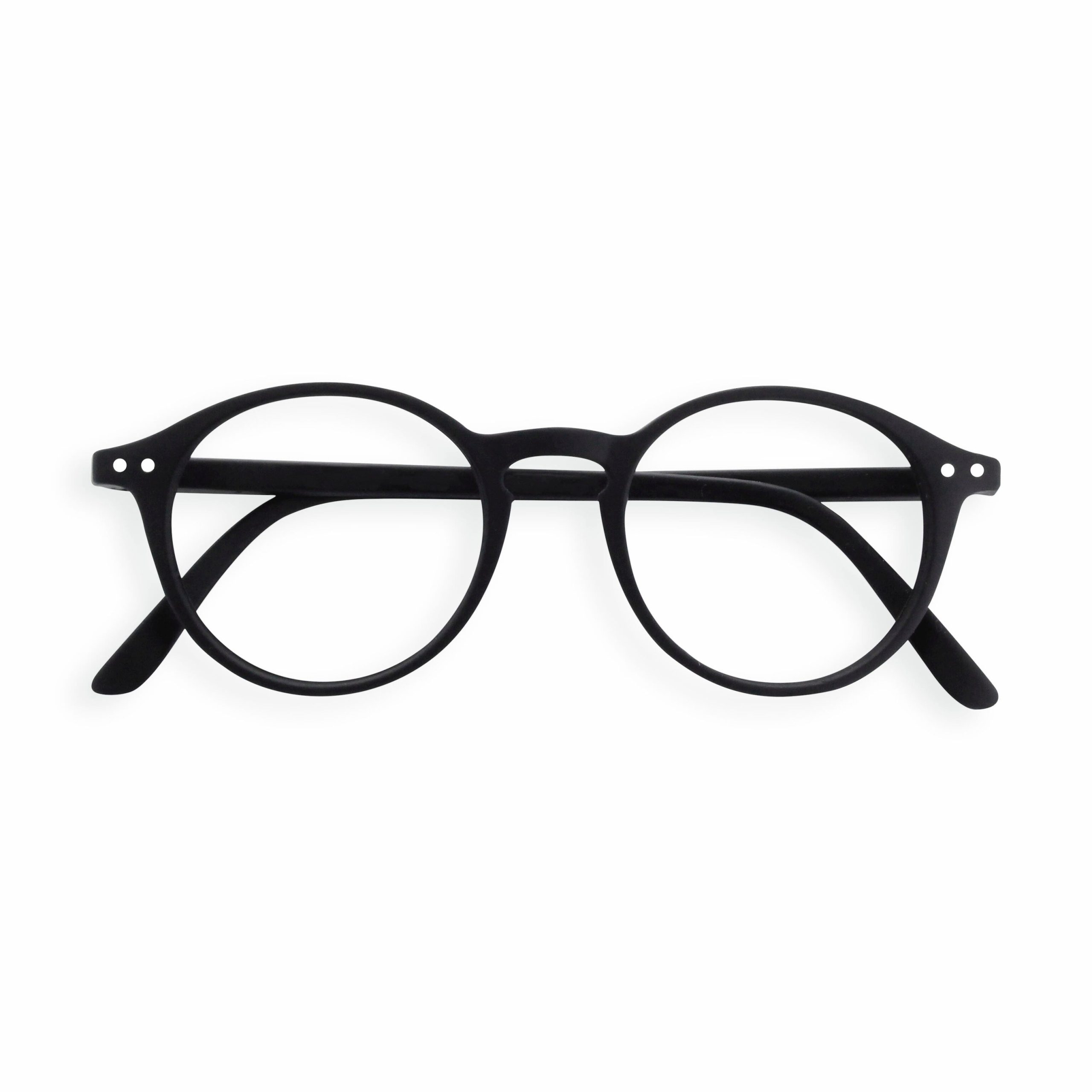IZIPIZI Round Reading Glasses #D - Black