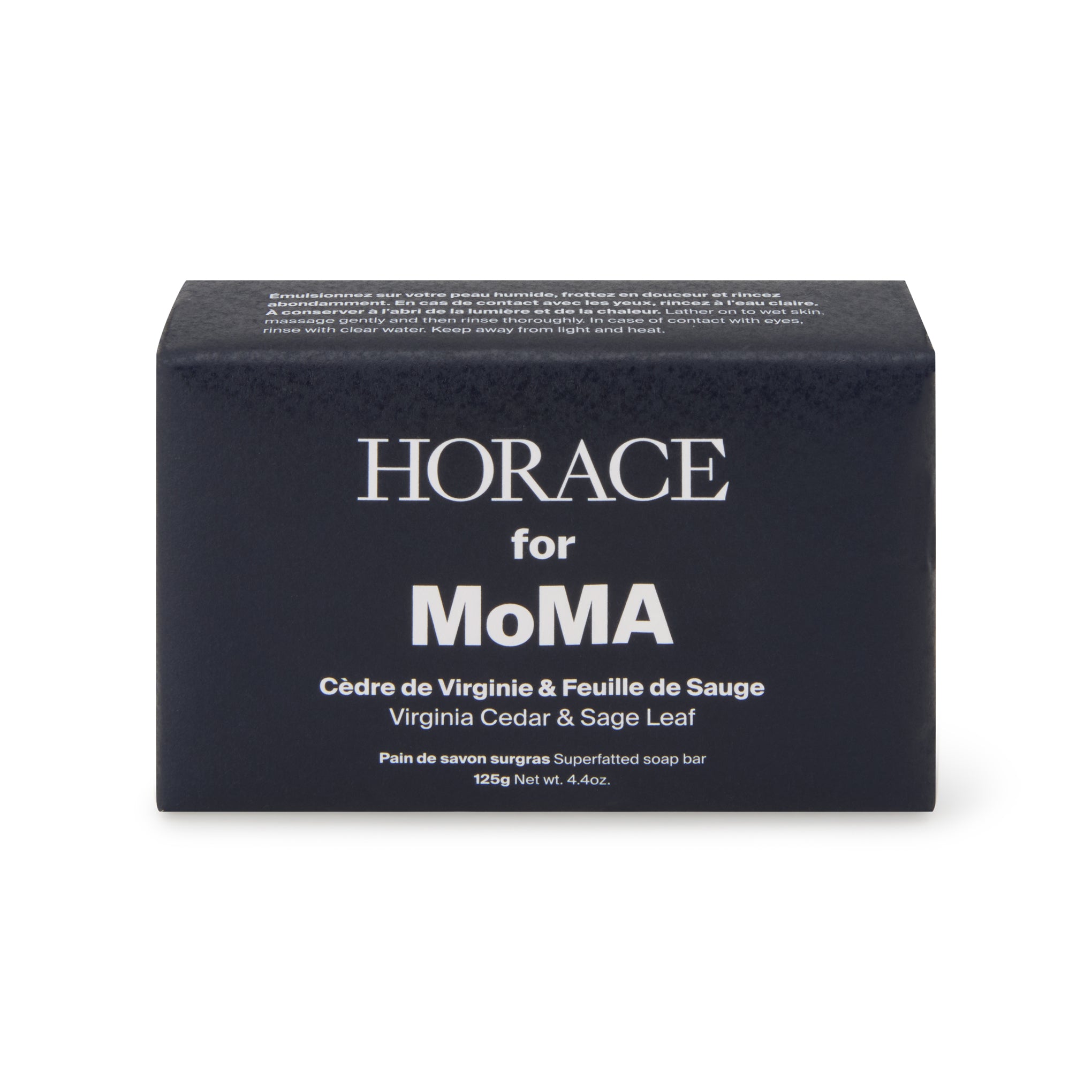 Horace MoMA Superfatted Soap Bar - Virginia Cedar & Sage Leaf - Image 4