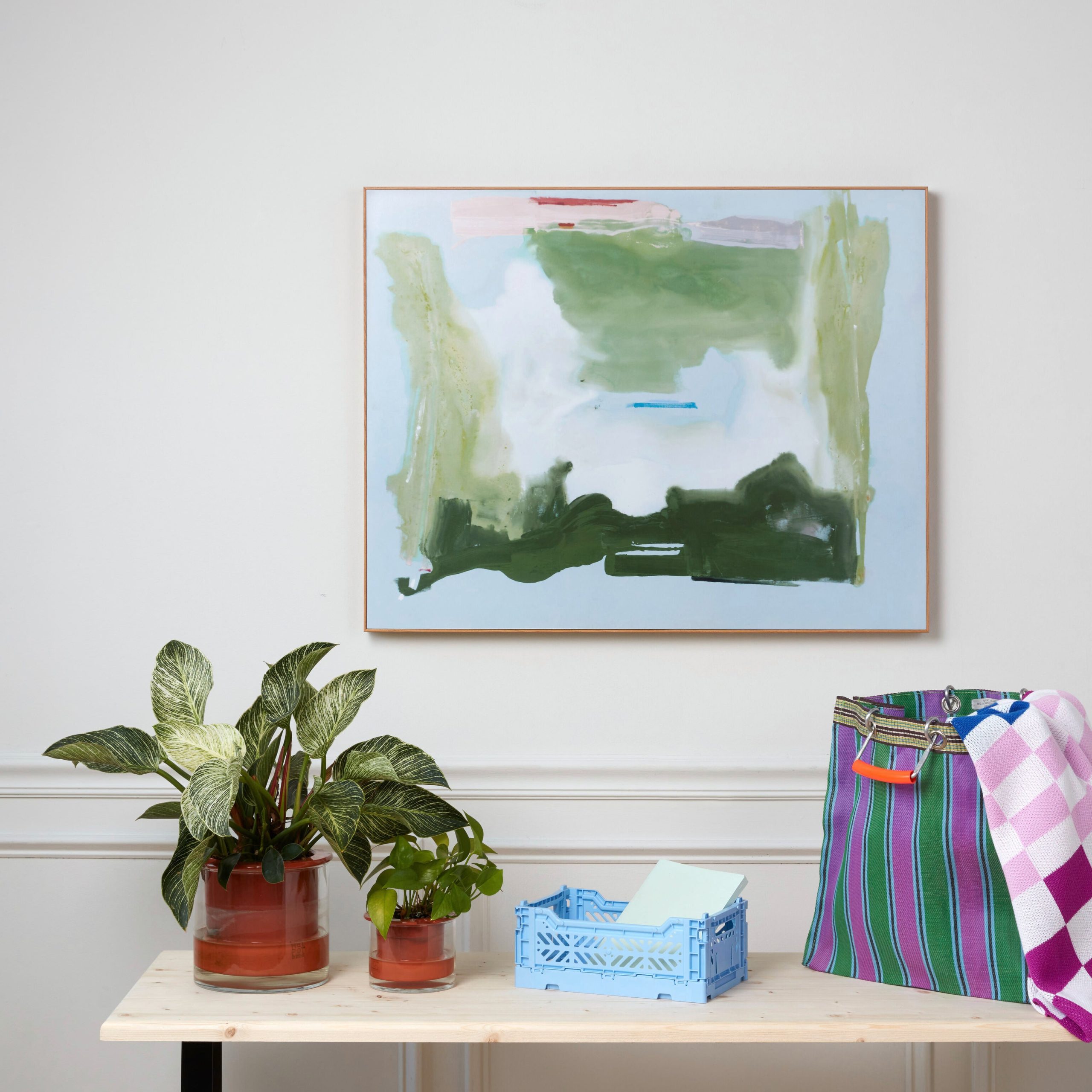 Helen Frankenthaler Lush Spring Framed Print - Image 2