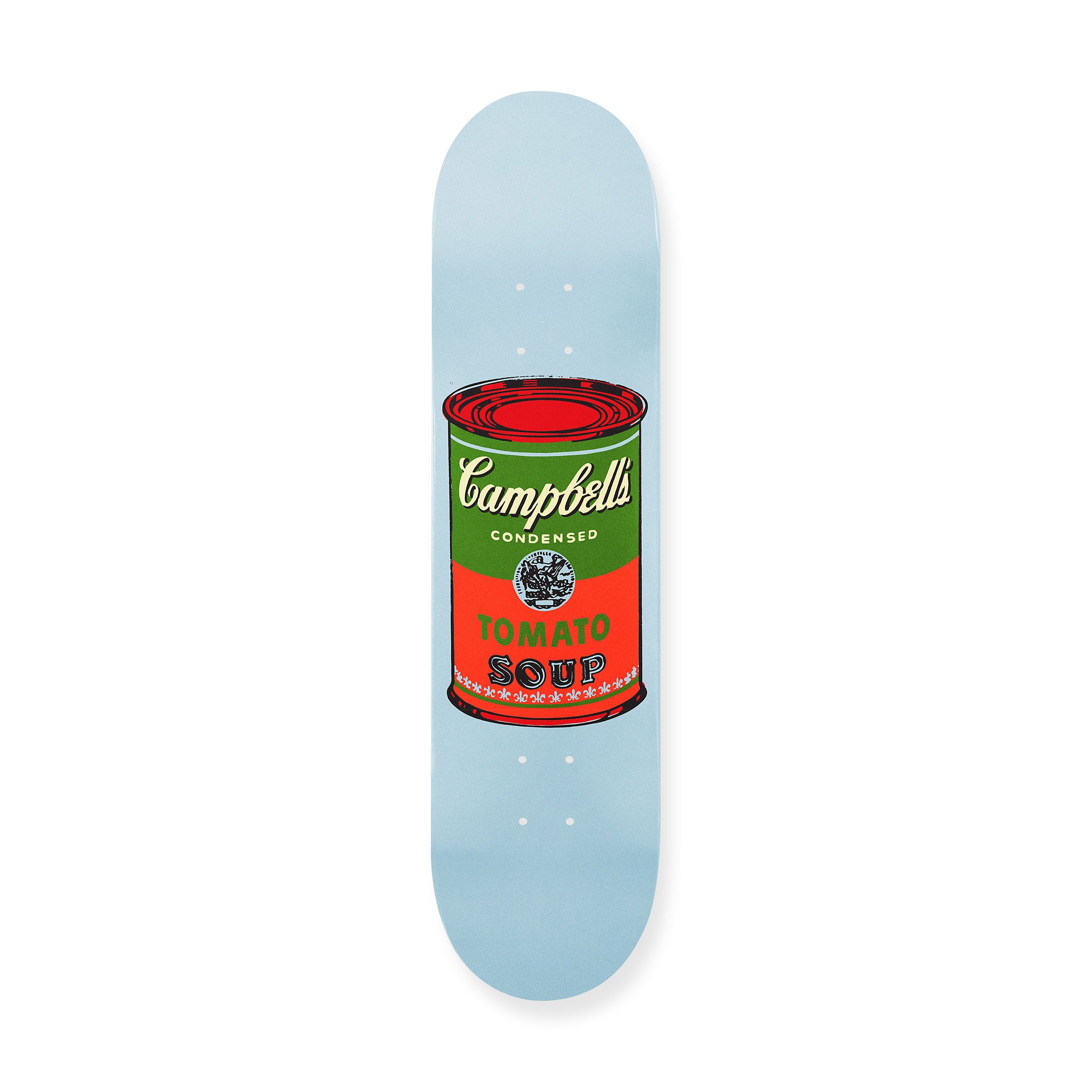 Andy Warhol: Skateboard Colored Campbell's Soup Cans - Red