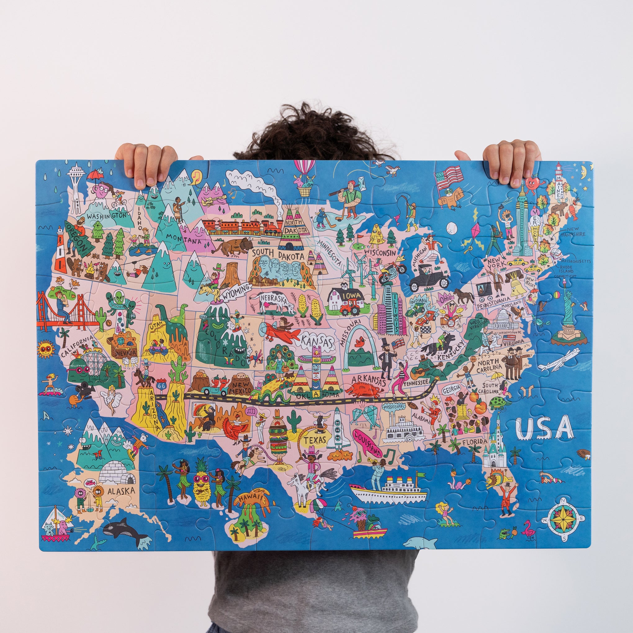 See the USA! Jigsaw Puzzle - 100 pieces - Image 4