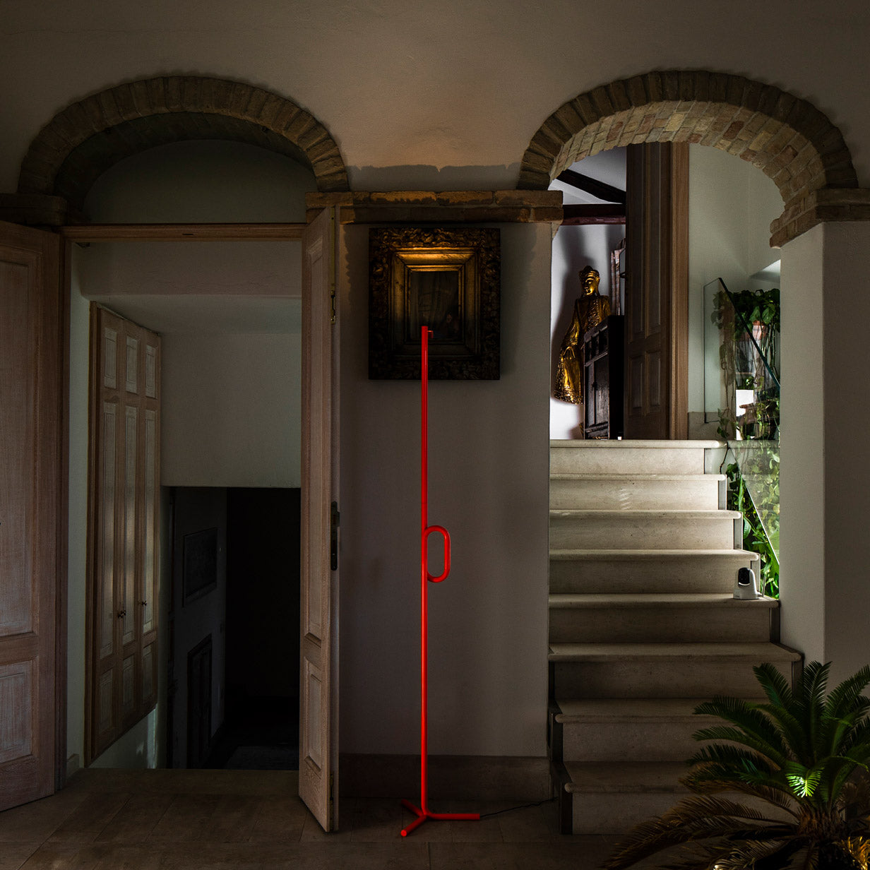 Tobia Floor Lamp - Orange - Image 4
