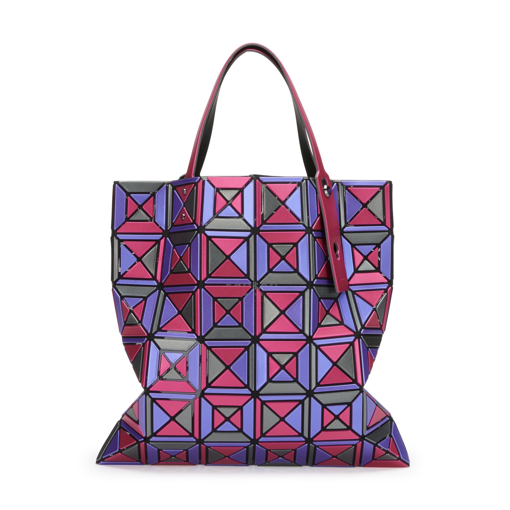 BAO BAO ISSEY MIYAKE Ensemble Tote Bag - Pink Mix - Image 4