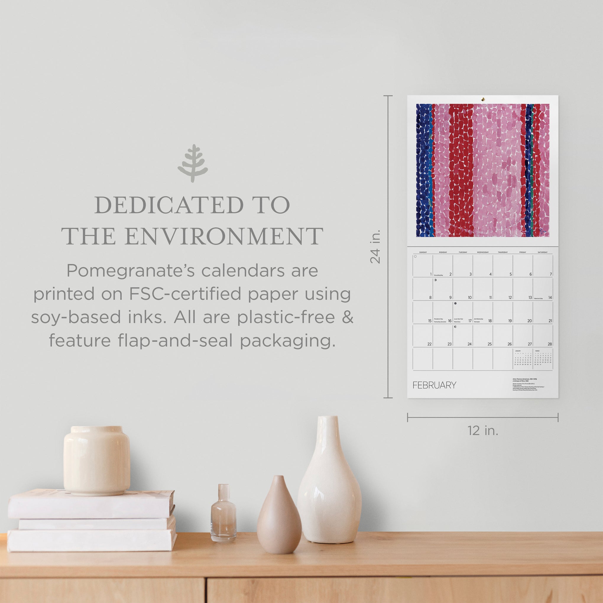 2026 Alma Thomas Wall Calendar - Image 2