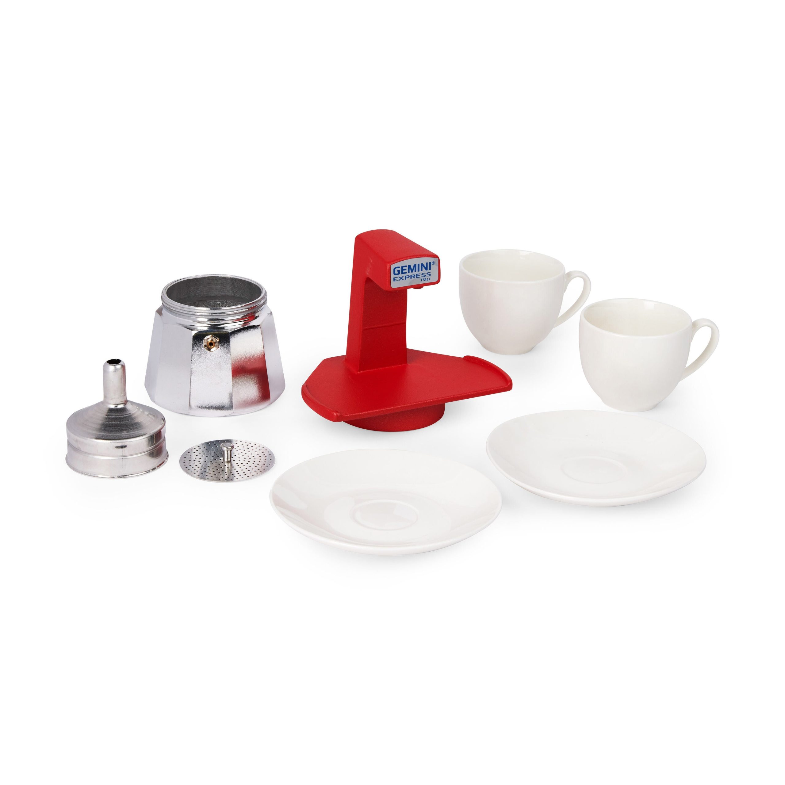 Gemini Espresso Maker - Red - Image 4