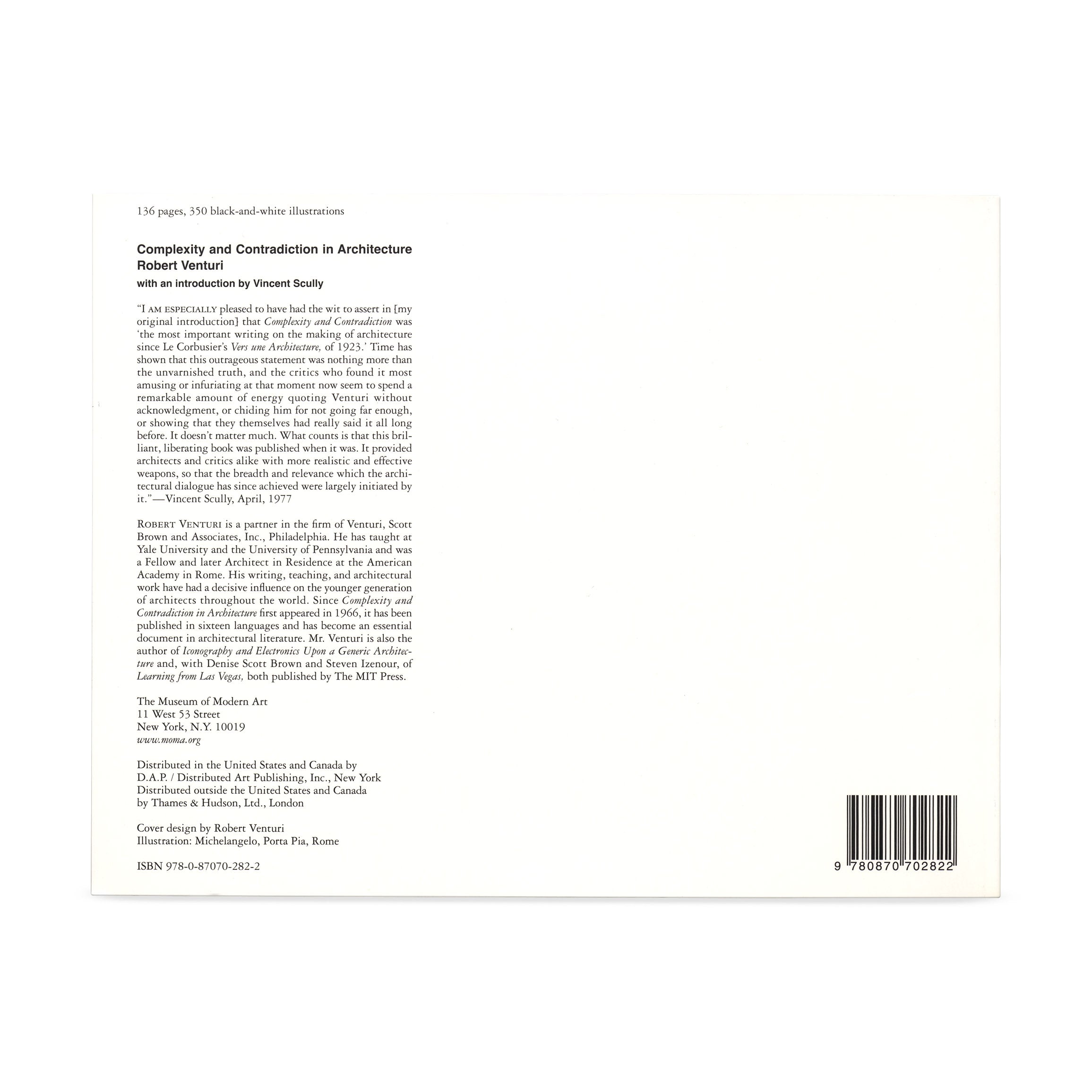 Complexity and Contradiction in Architecture - Paperback - Image 3