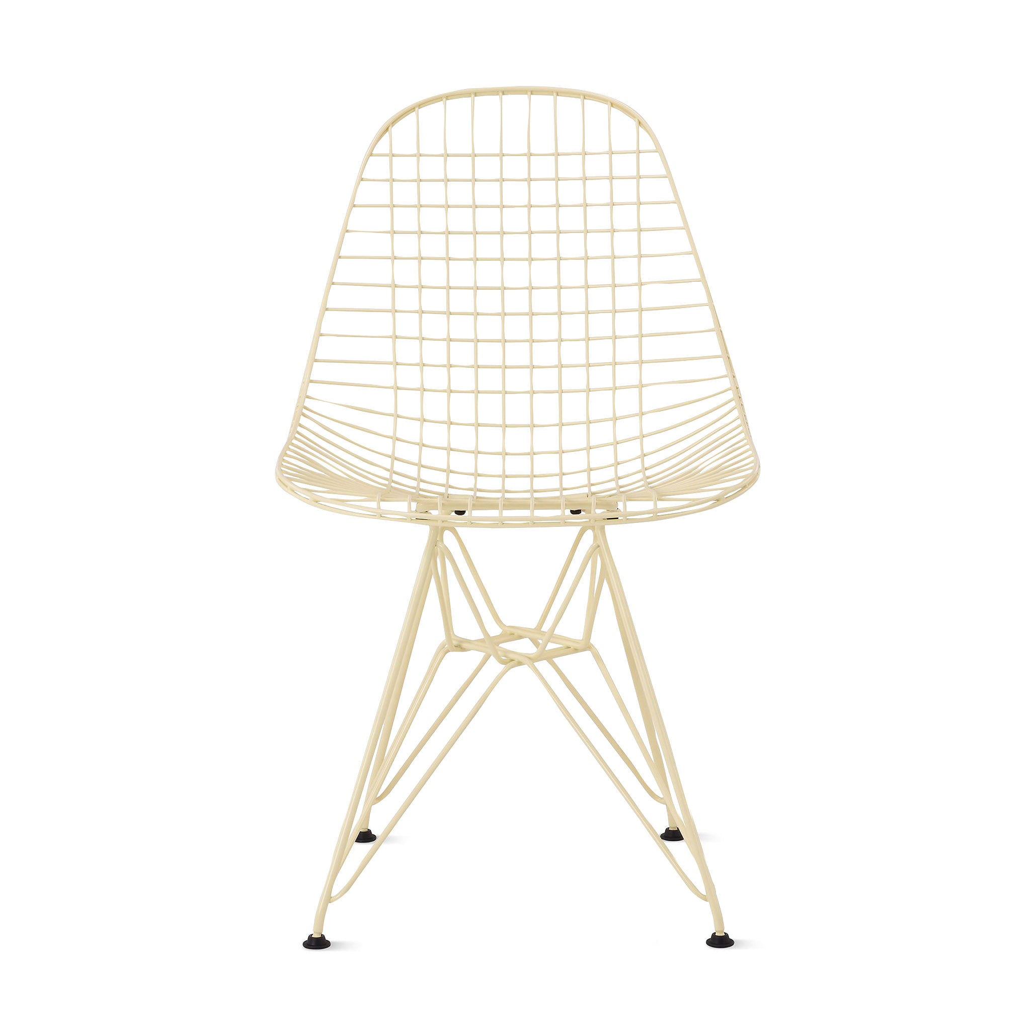 Herman Miller x HAY Eames Wire Chair - Powder Yellow - Image 4