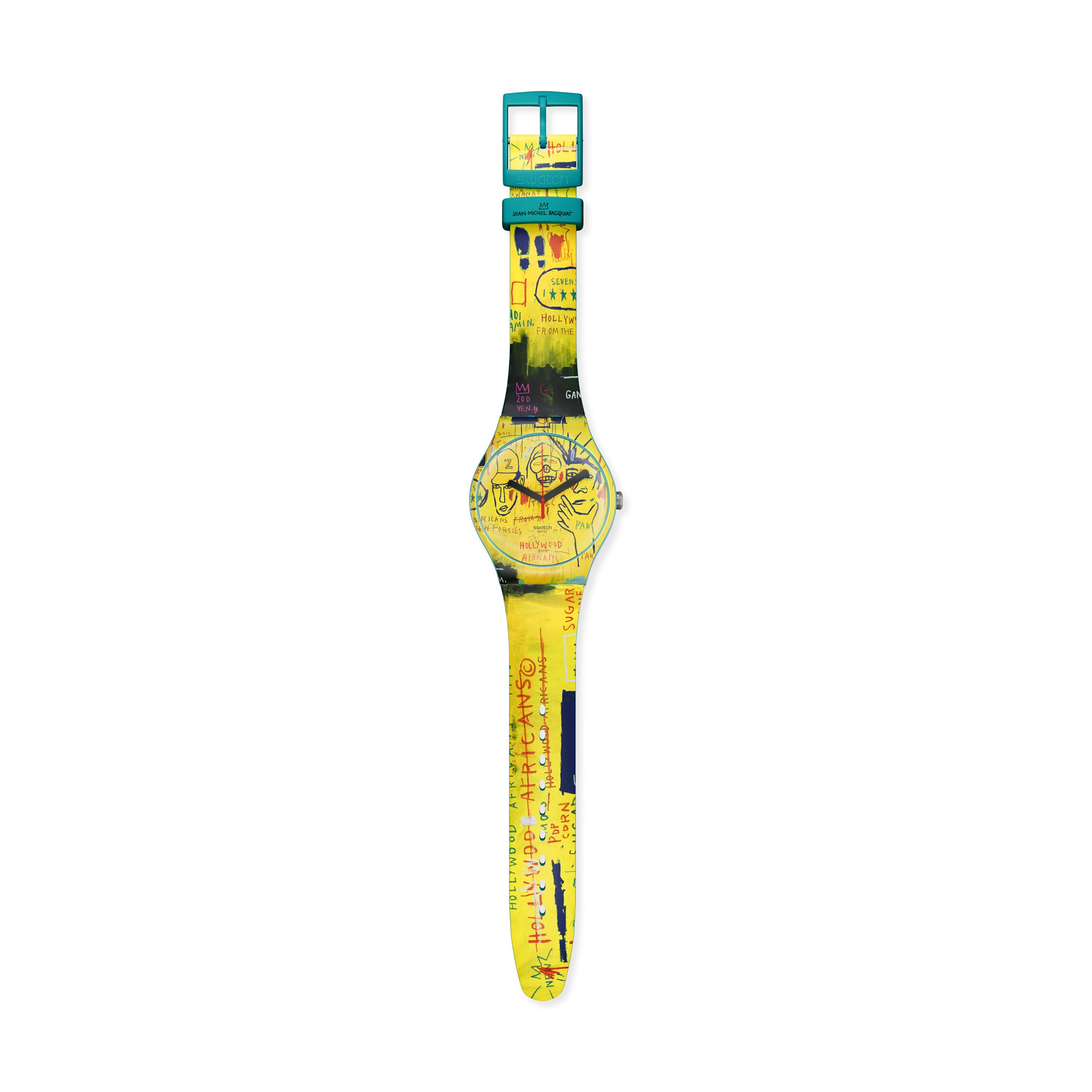 Swatch x Basquiat Watch - Yellow - Image 3