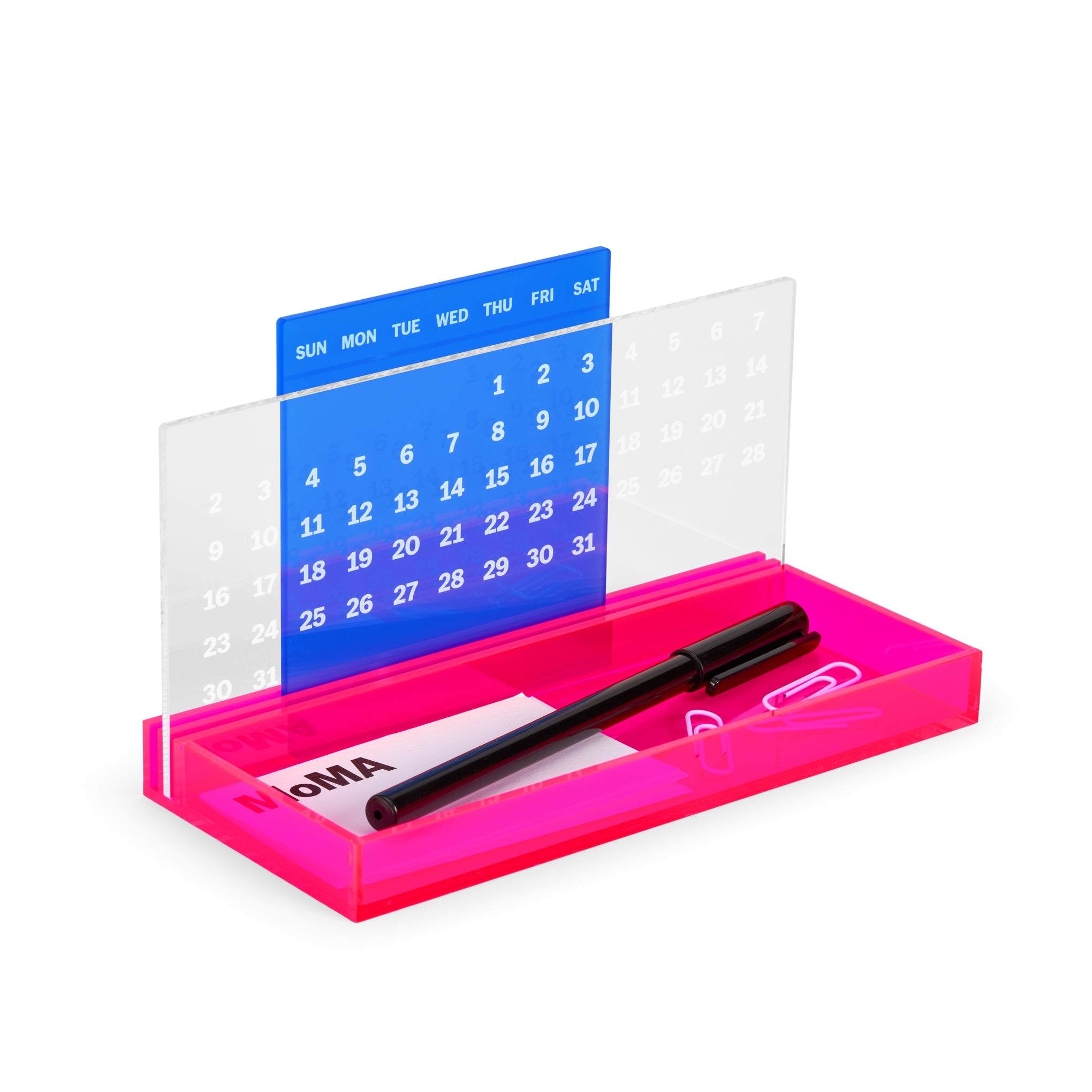 MoMA Colorplay Perpetual Calendar and Organizer - Blue - Image 5