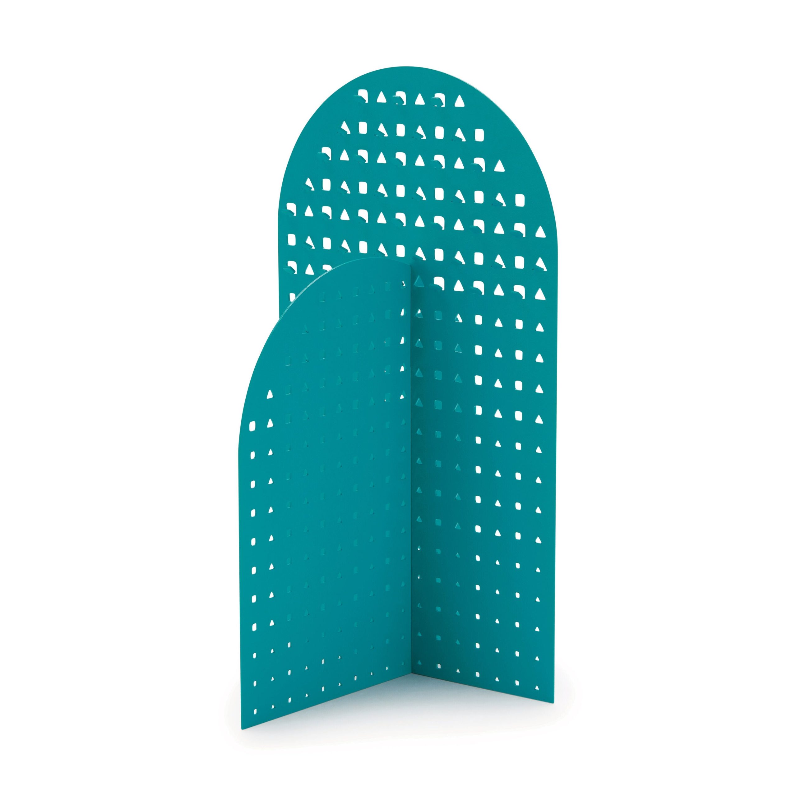 Modern Geometry Jewelry Stand - Teal - Image 3
