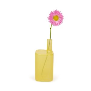 Cityscape Vase - Lemon