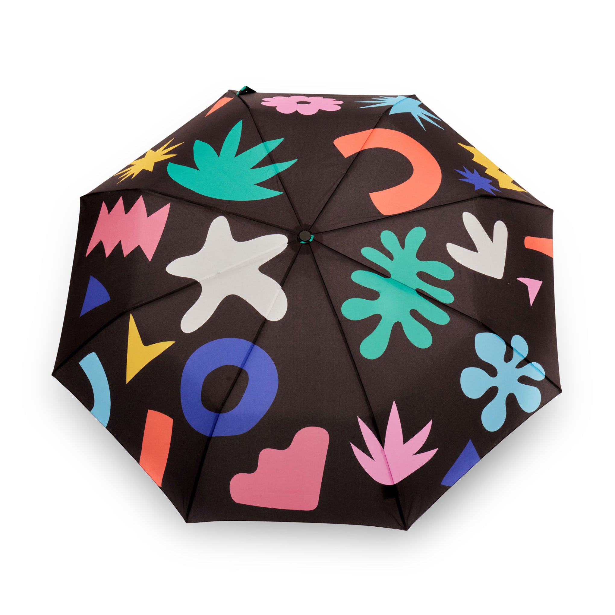 Original Duckhead Recycled Plastic Umbrella - Black/ Multi - Image 3
