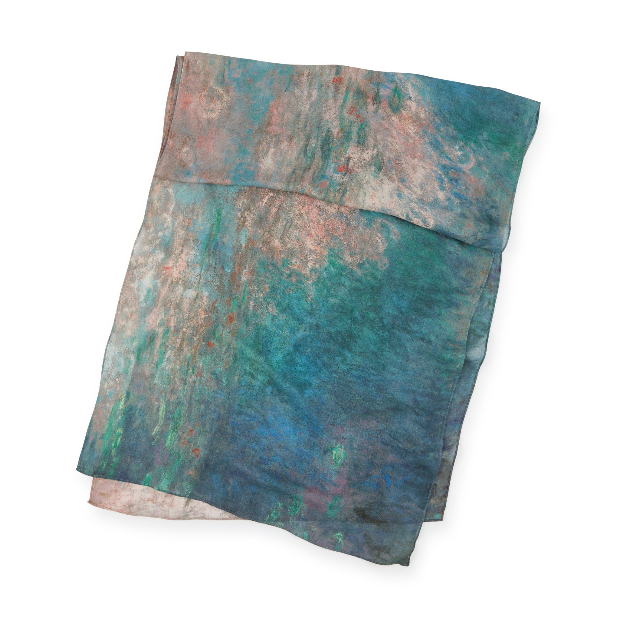 Claude Monet Water Lilies Scarf - Image 4