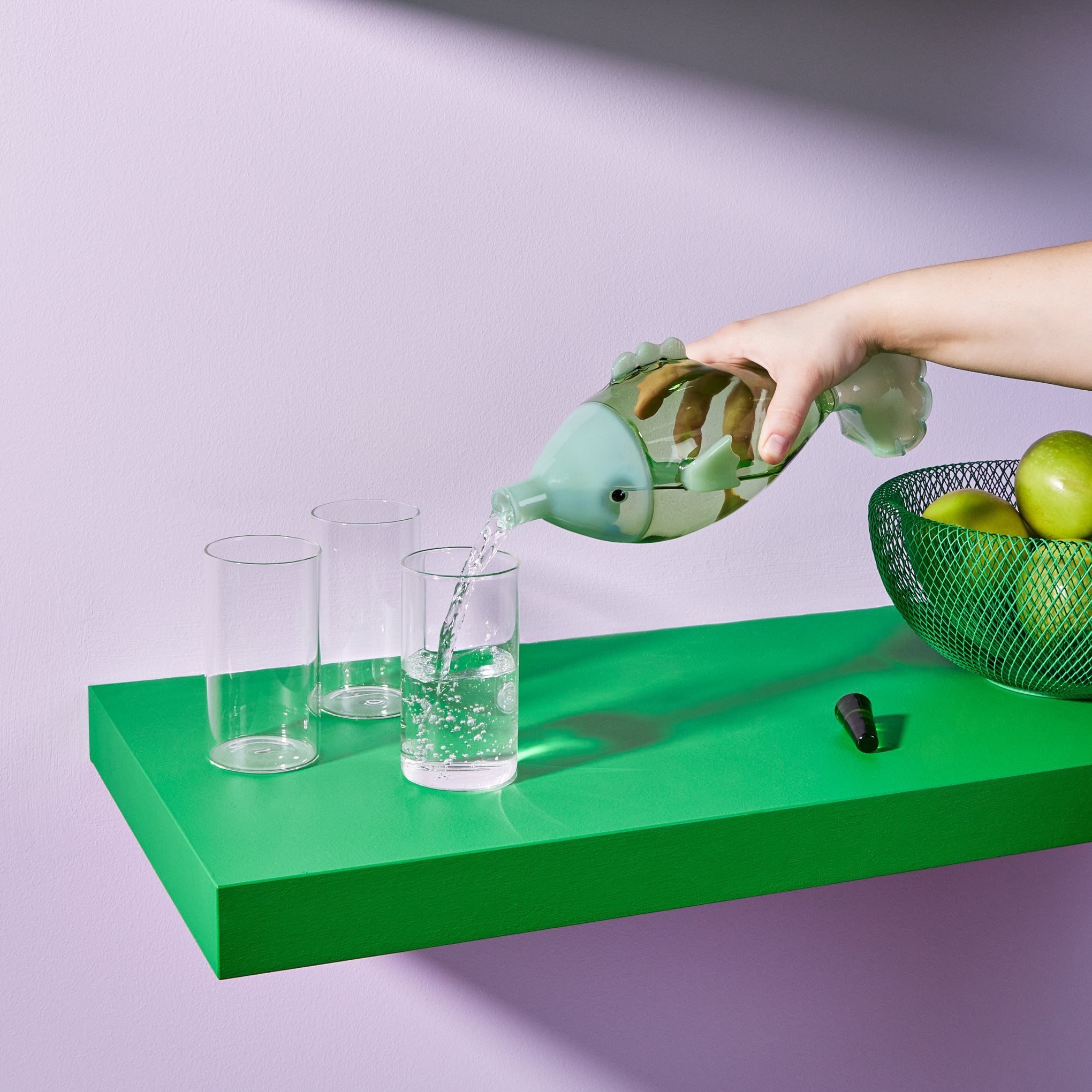 Fish Glass Bottle - Image 3