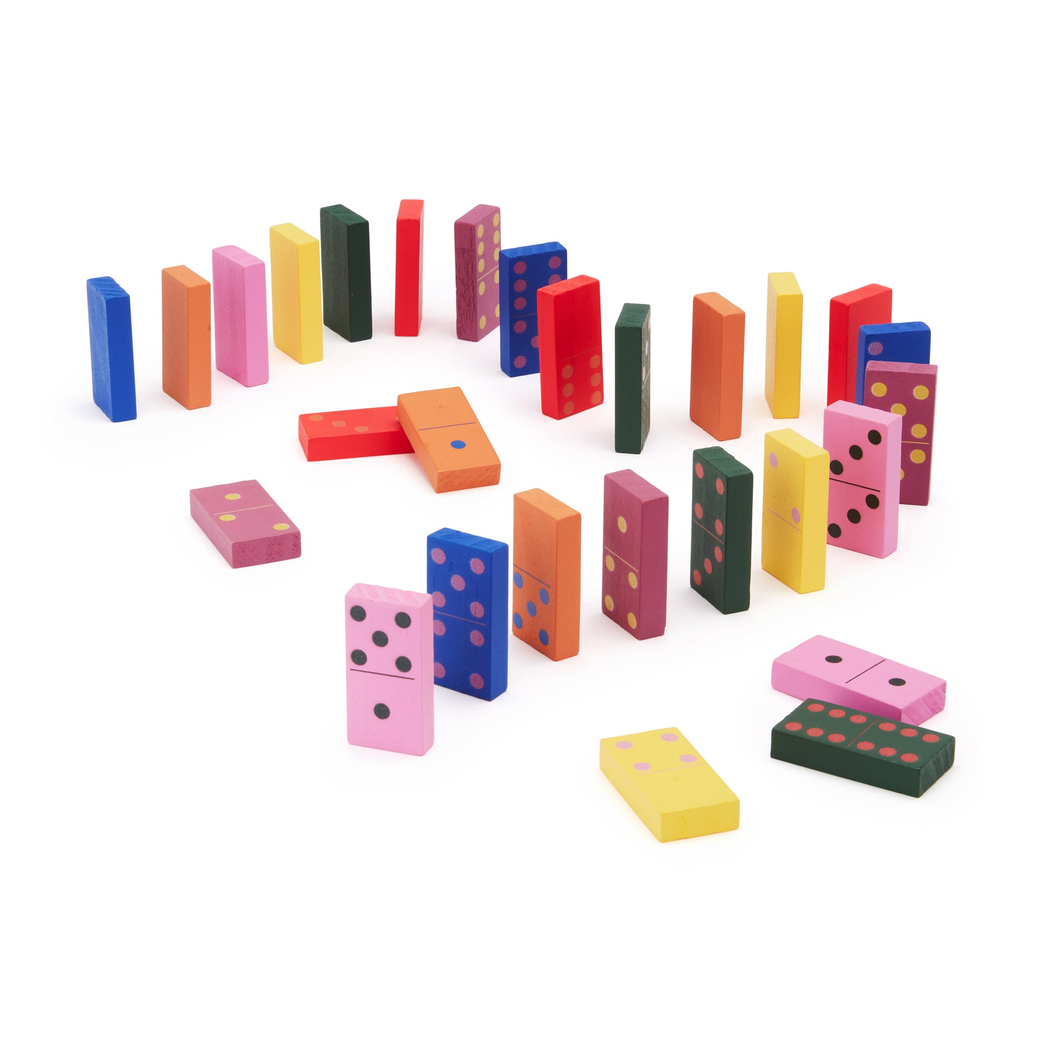 Technicolor Dominoes Game