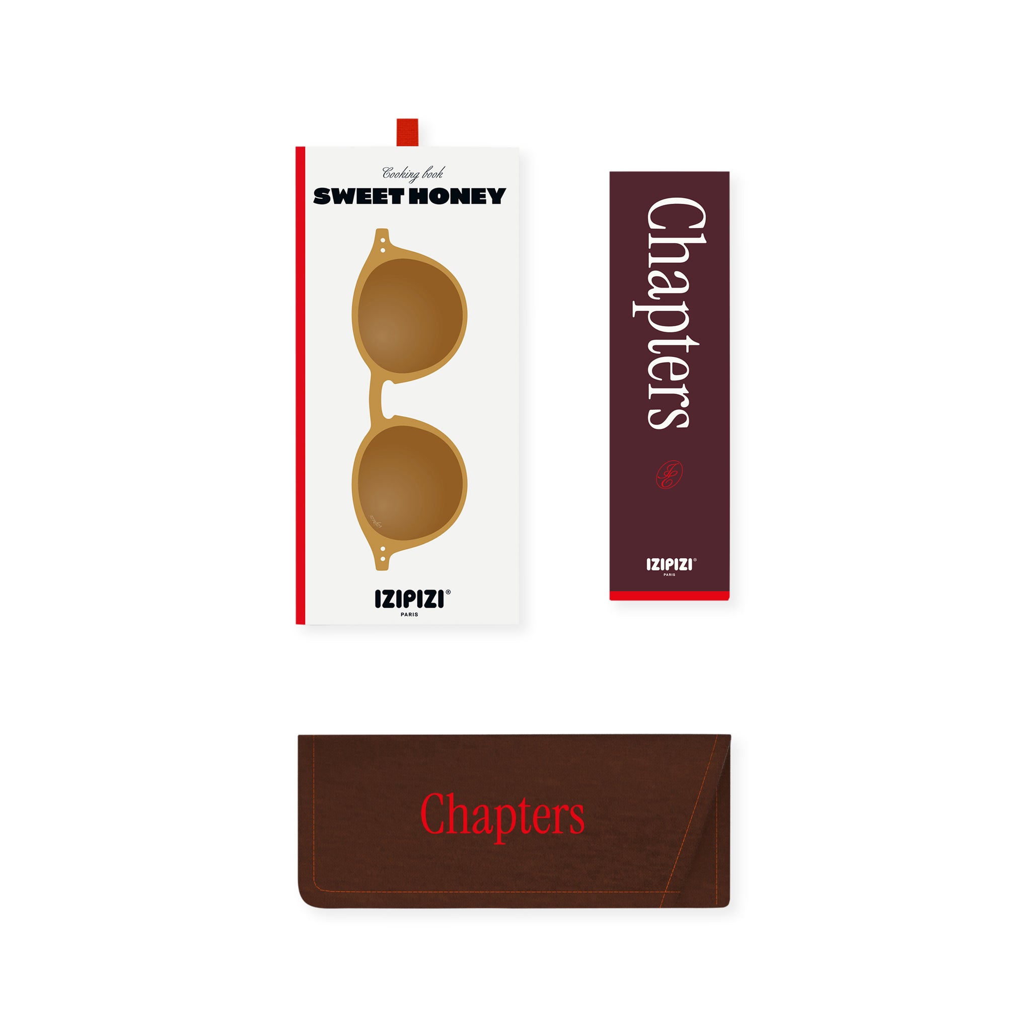IZIPIZI Chapters Sunglasses #D - Sweet Honey - Image 5