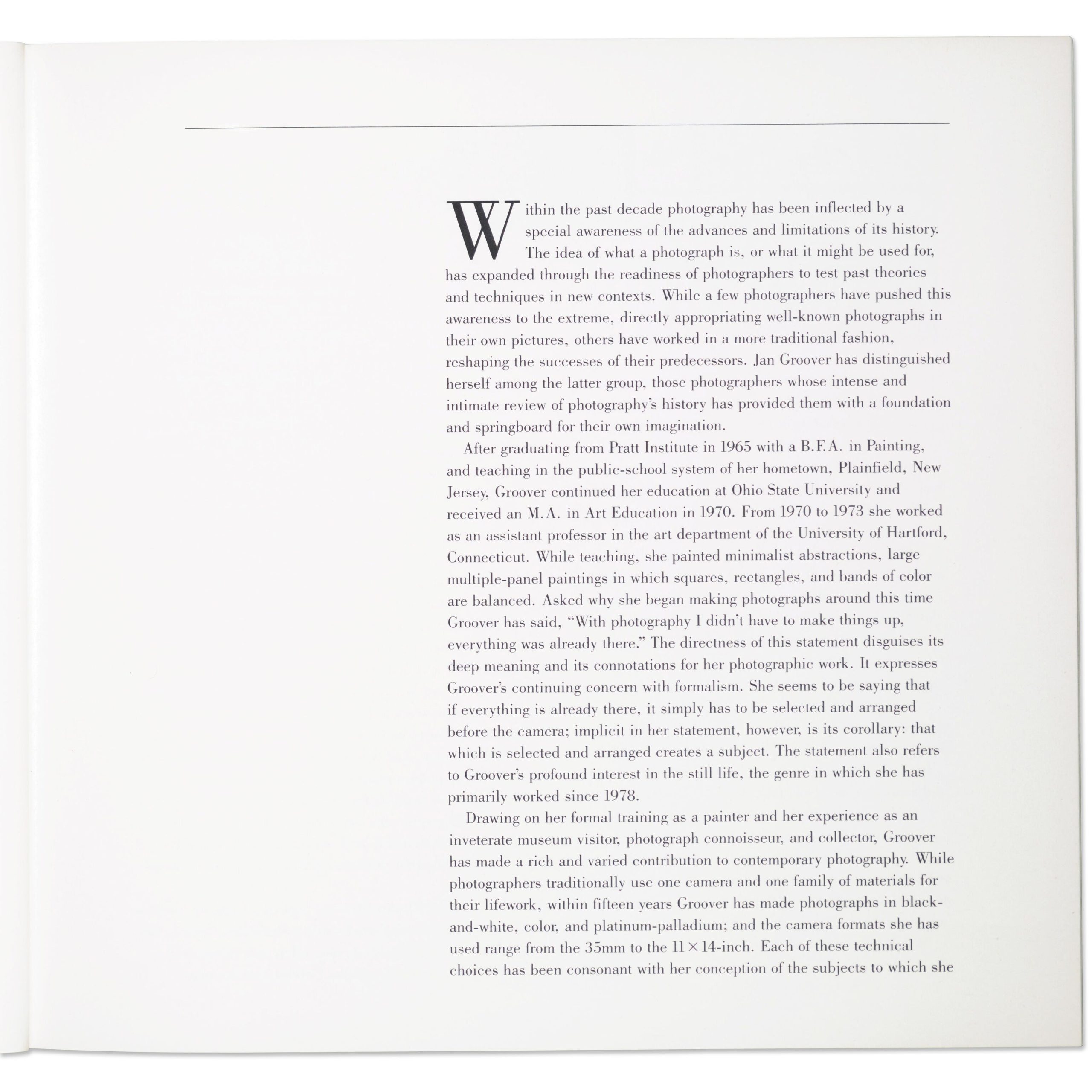 Jan Groover - Paperback - Image 3