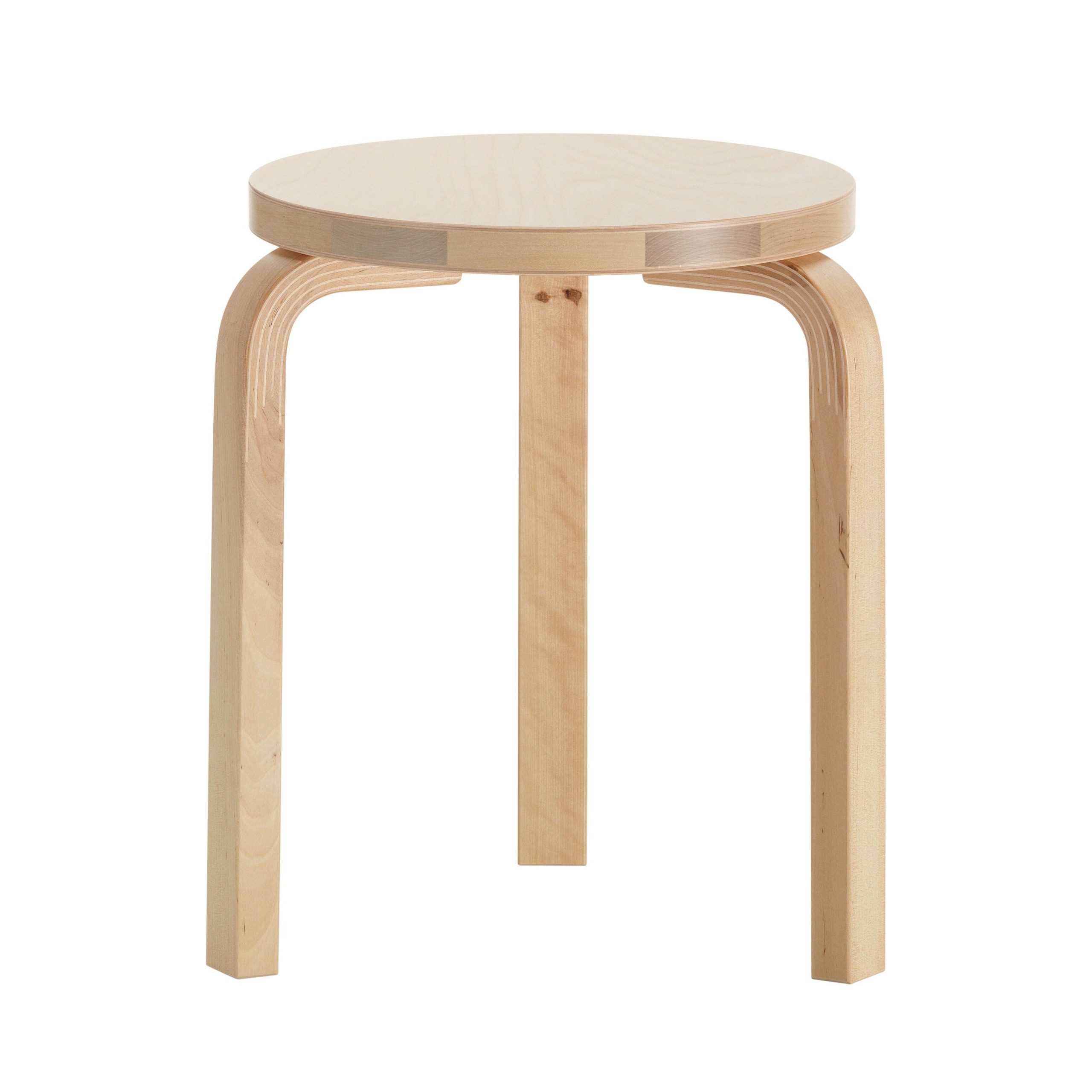Artek Aalto Stacking Stool 60 - Villi