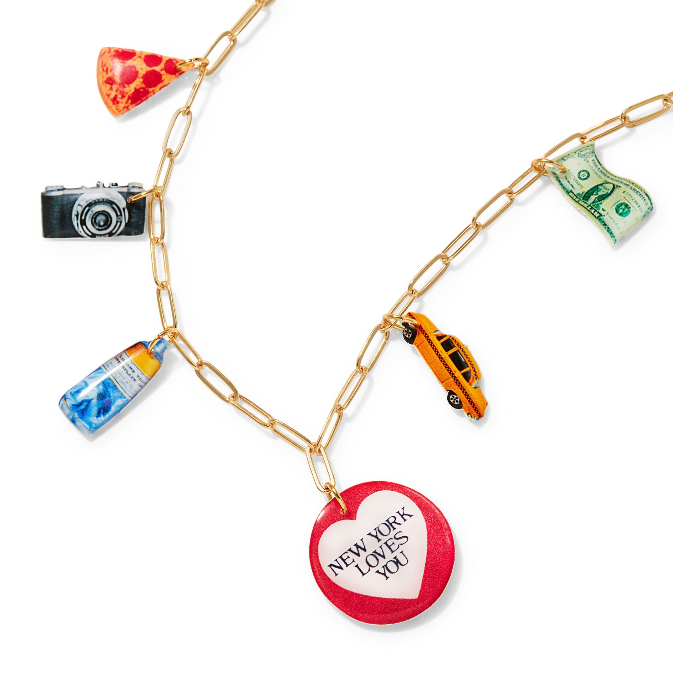 Haricot Vert NYC Charm Necklace - Image 3