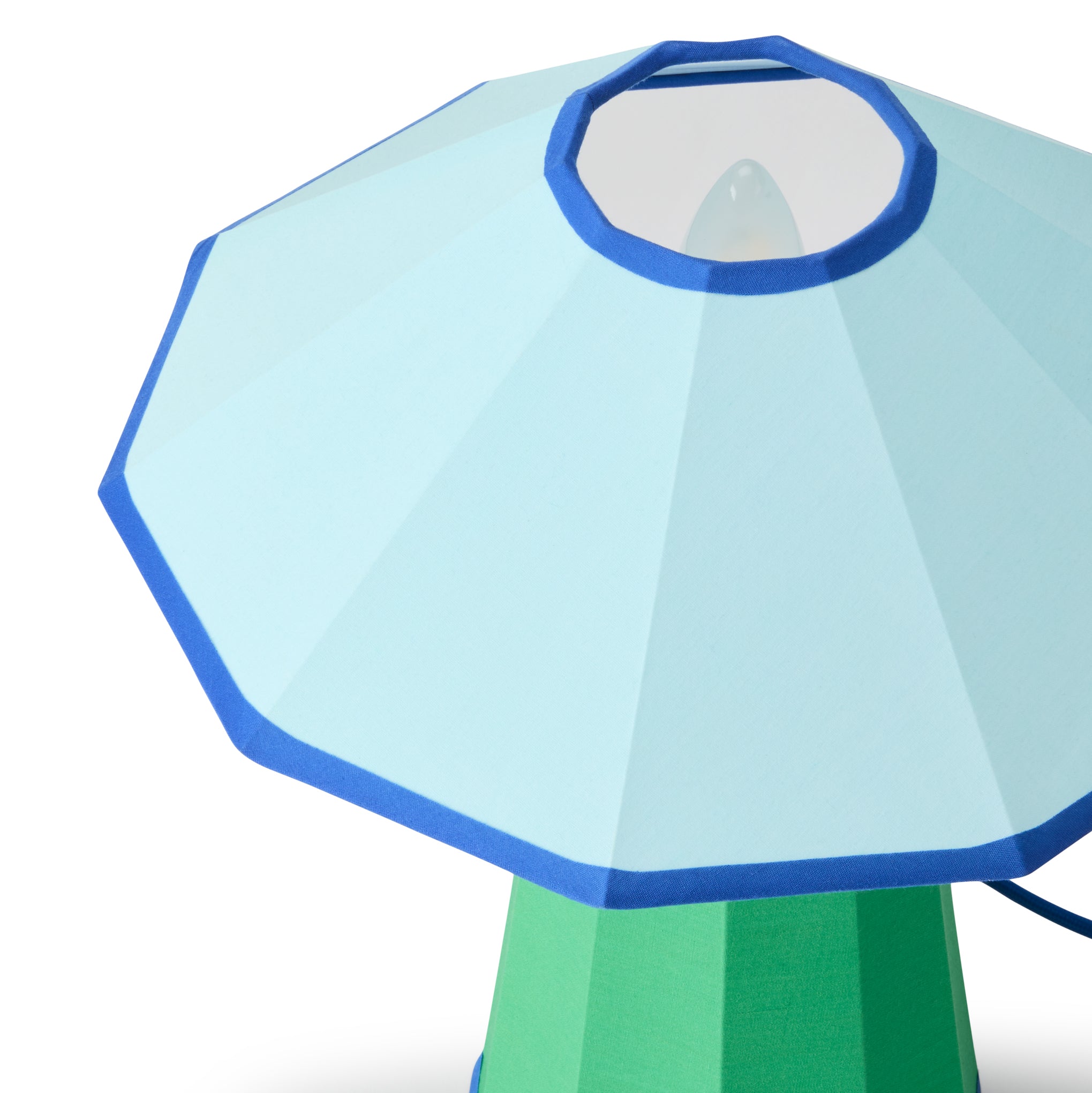 Trimme Table Lamp - Green/ Light Blue - Image 4