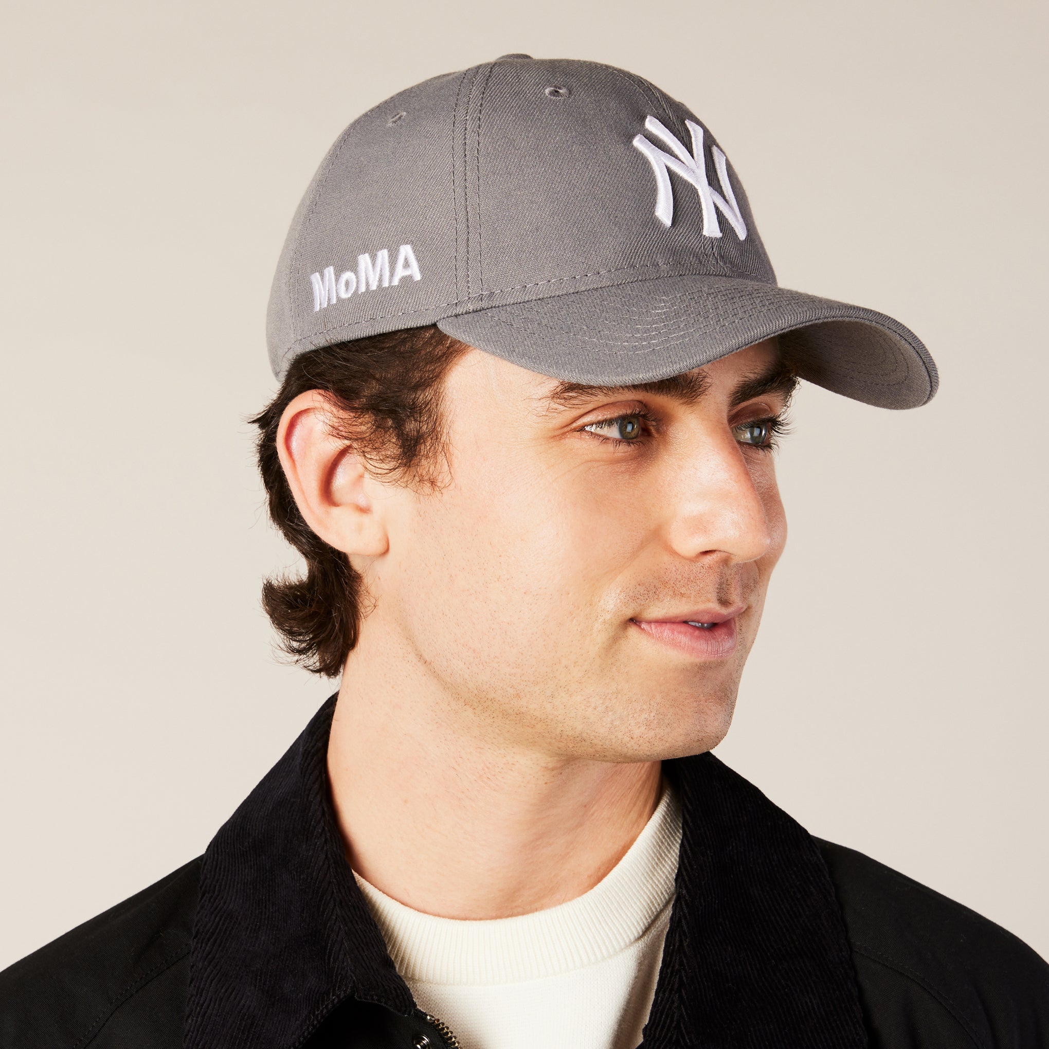 MoMA NY Yankees Adjustable Baseball Cap - Storm Gray - Image 6