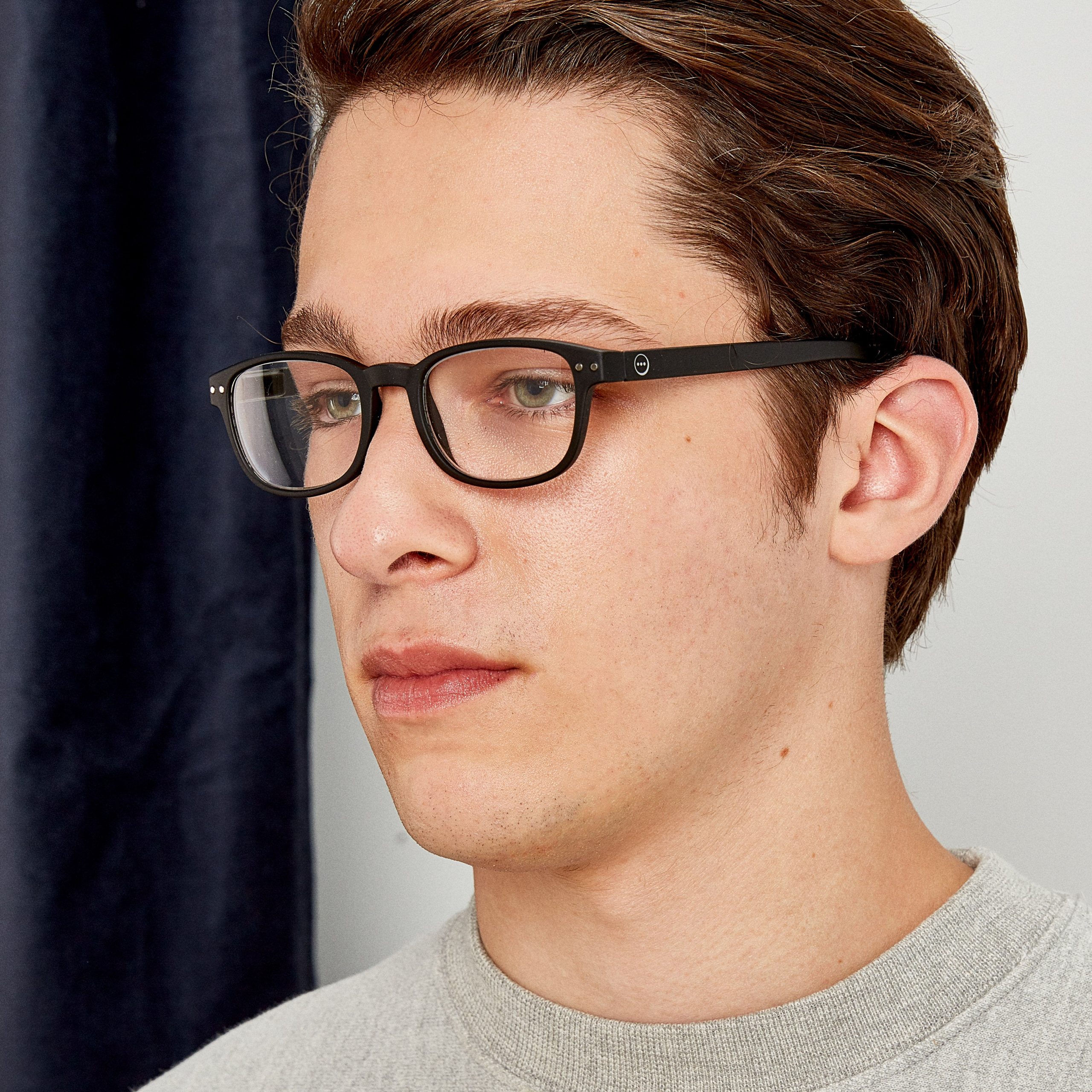 IZIPIZI Rectangular Reading Glasses #B - Black - Image 4