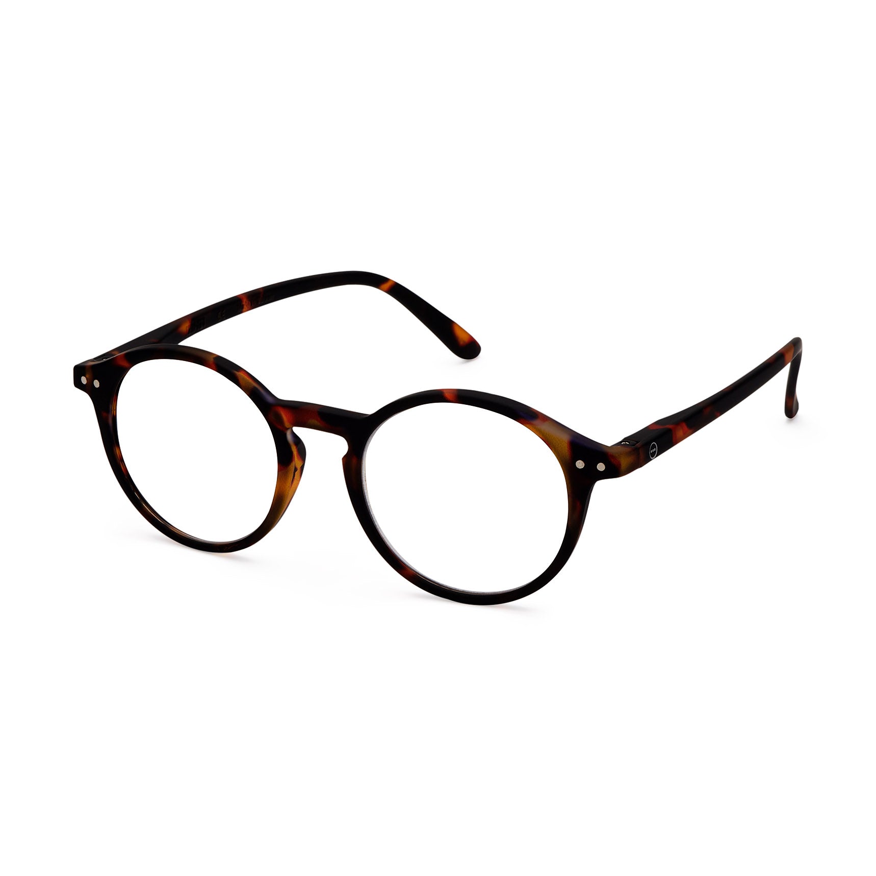 IZIPIZI Round Reading Glasses #D - Tortoise - Image 5