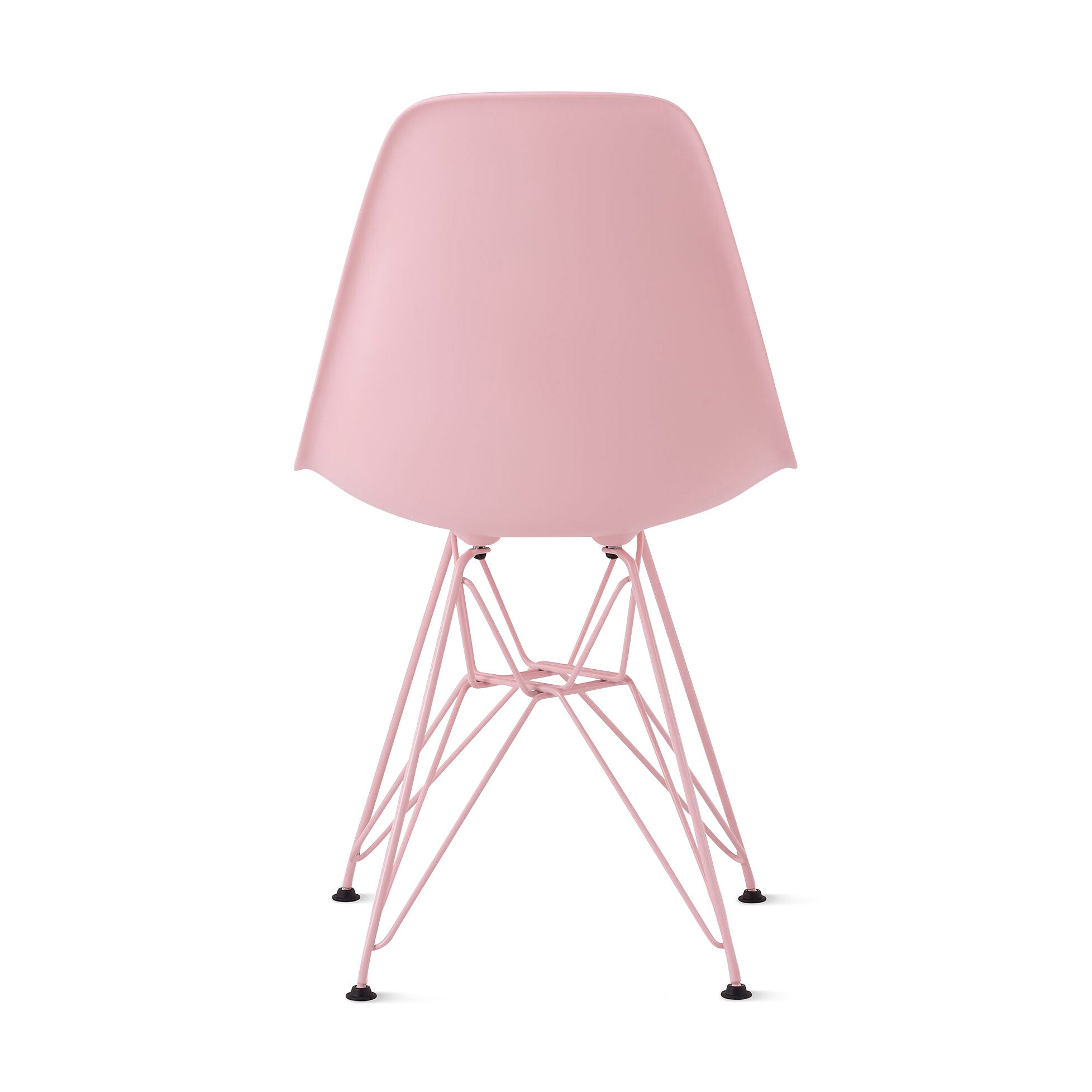 Herman Miller x HAY Eames Molded Recycled Plastic Side Chair - Powder Pink - Image 5